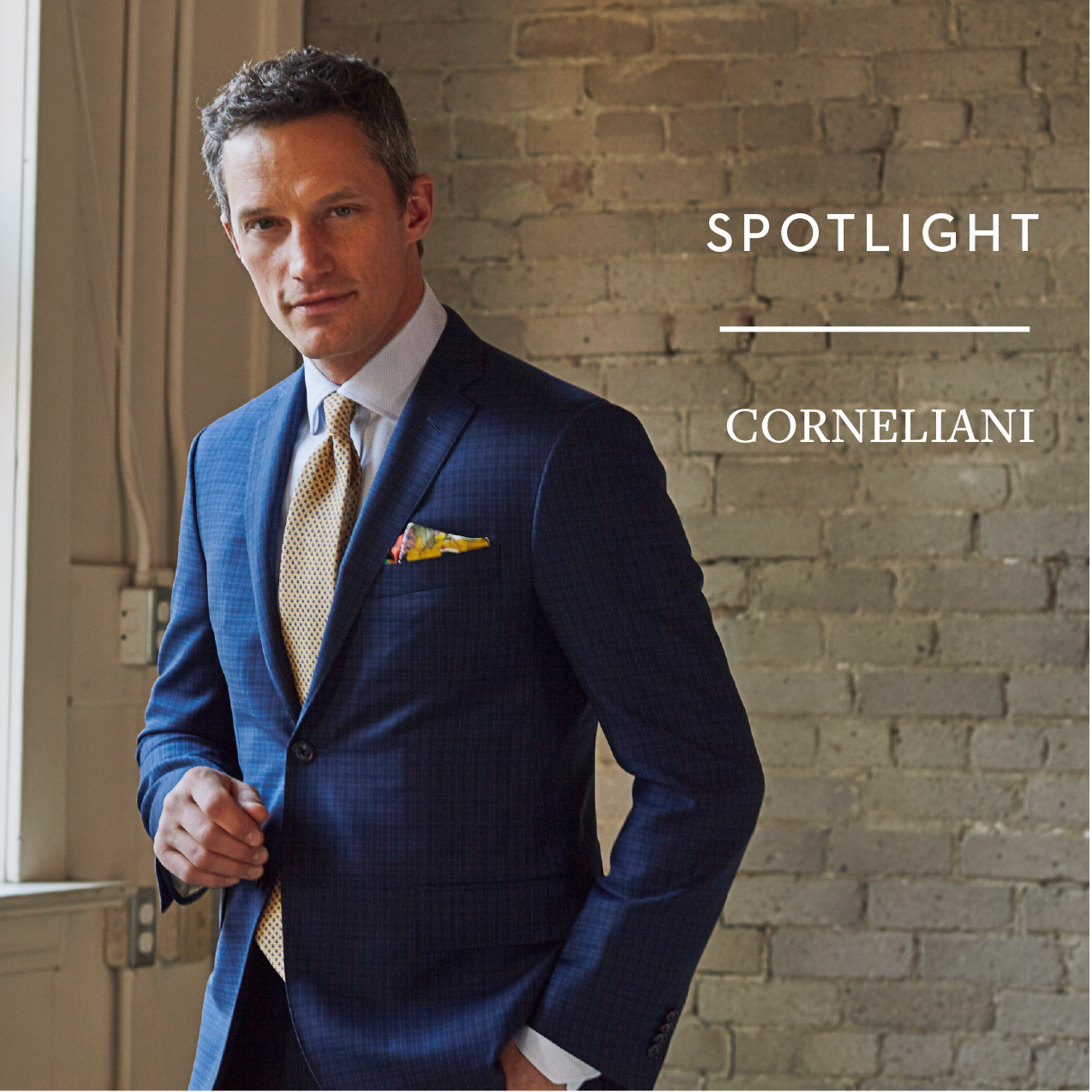 Corneliani suit The Helm blog Spotlight