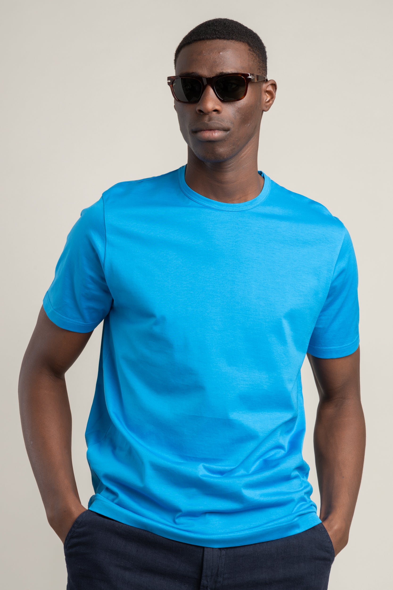 Light blue t on sale shirt mens