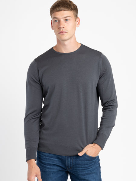 Slate Grey Marcus Pullover Crewneck – The Helm Clothing