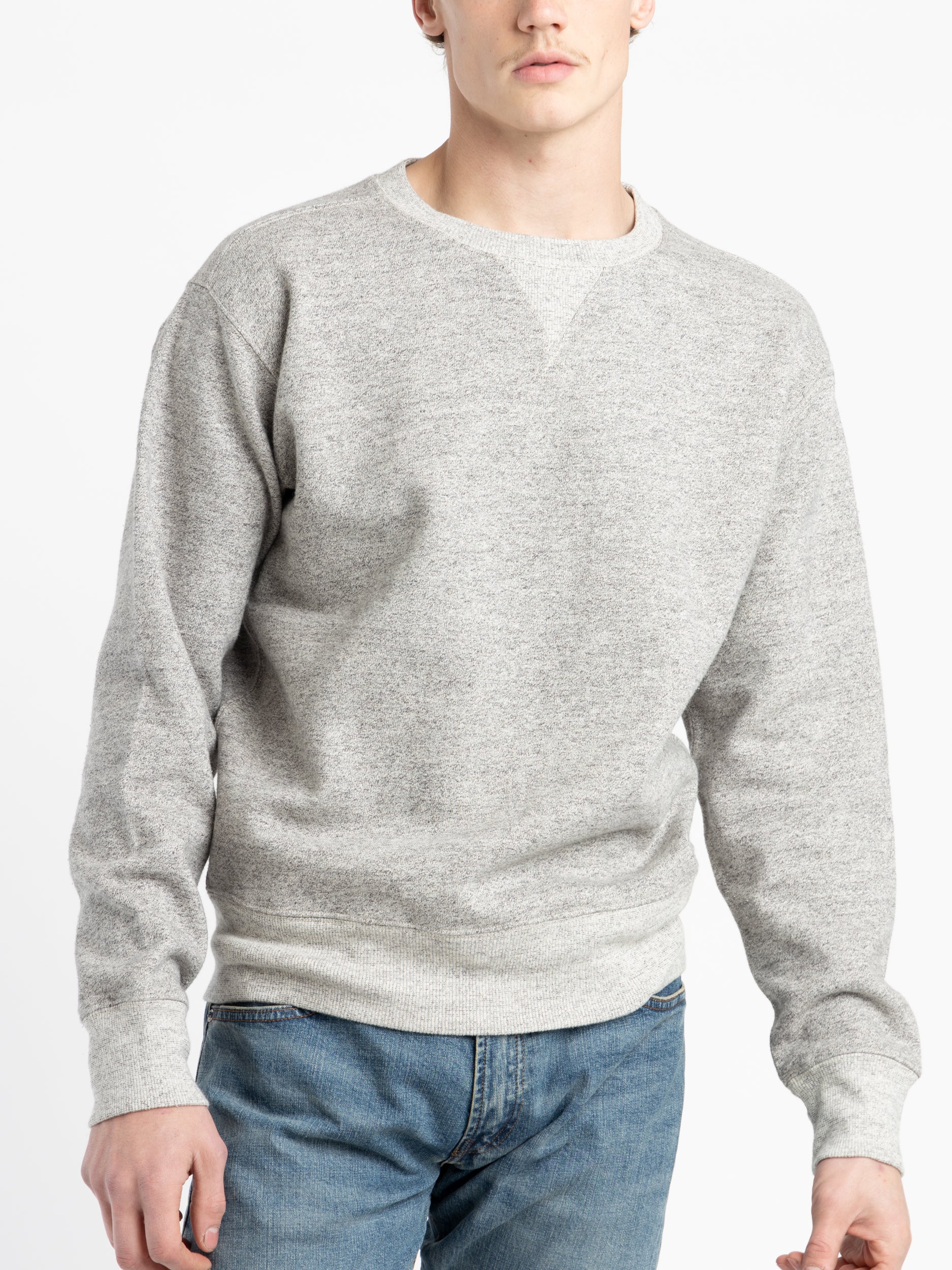 Grey 2025 fleece sweatshirt