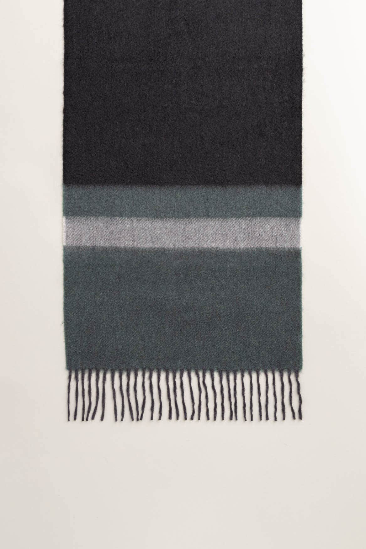 Slate Green Arran Cantwell Cashmere Stole