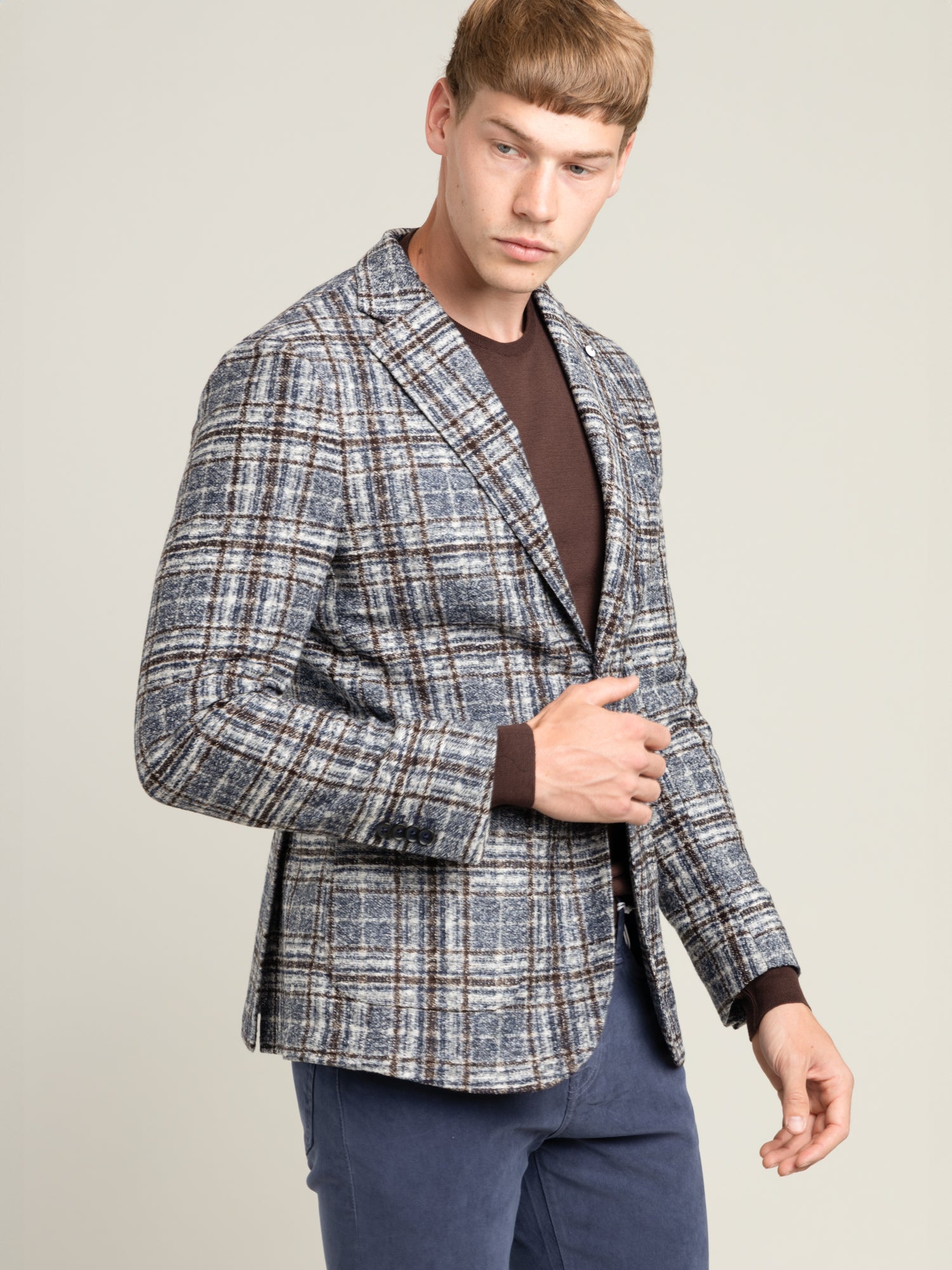 Exploded Plaid Textured Dandy Jacket – The Helm Clothing