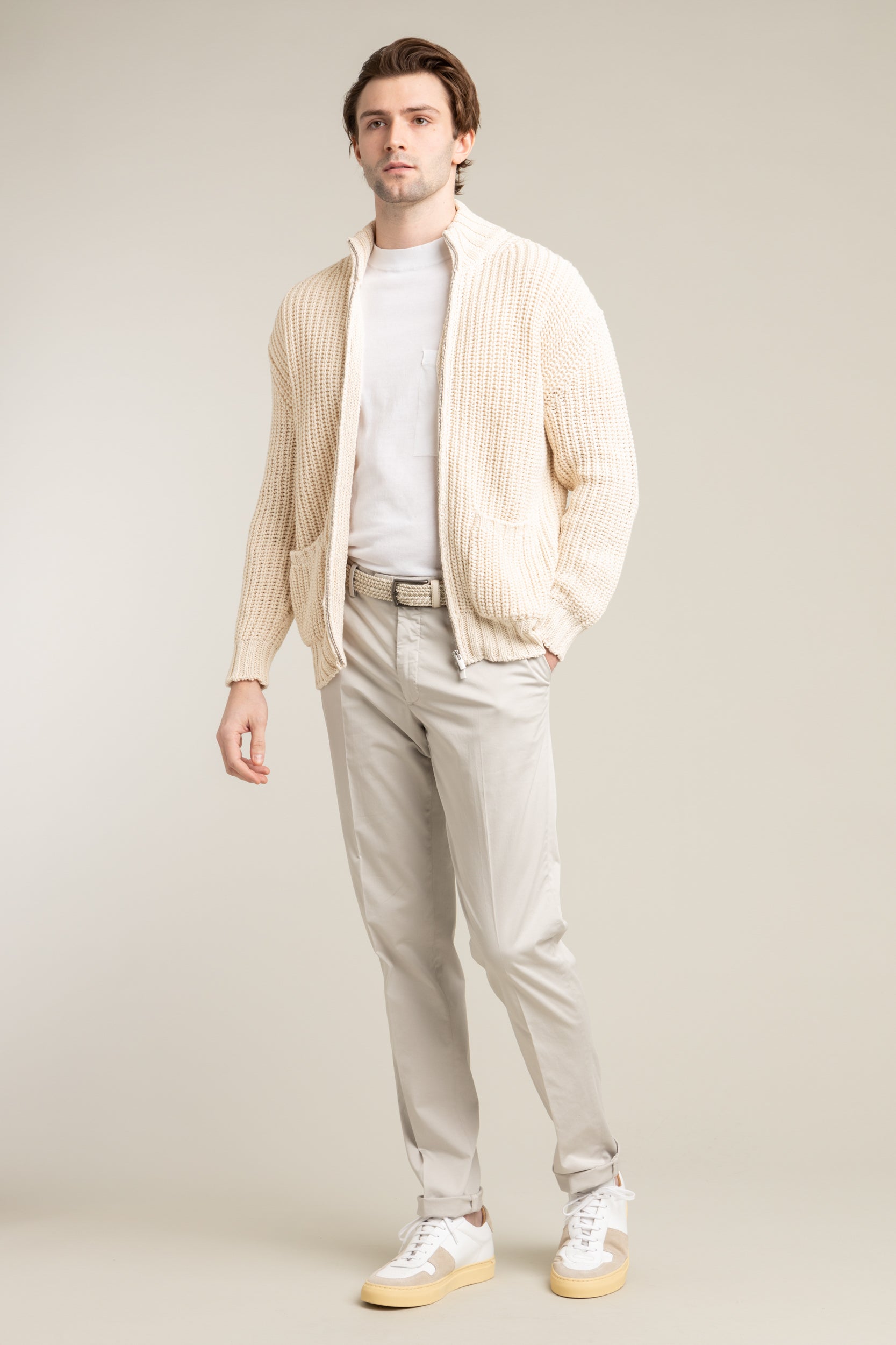 Cream cardigan outlet chunky