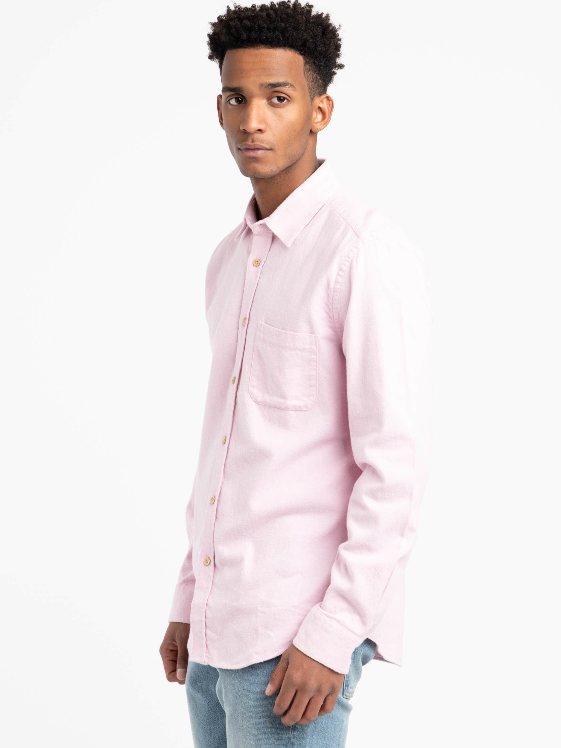 Pink Teca Flannel Shirt