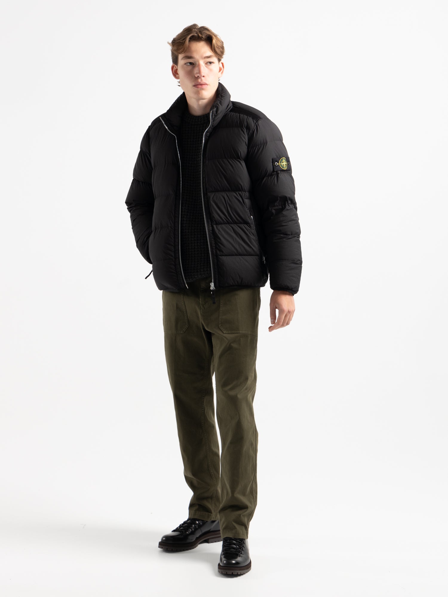 Seamless Tunnel Down Nylon Puffer Jacket – The Helm Clothing
