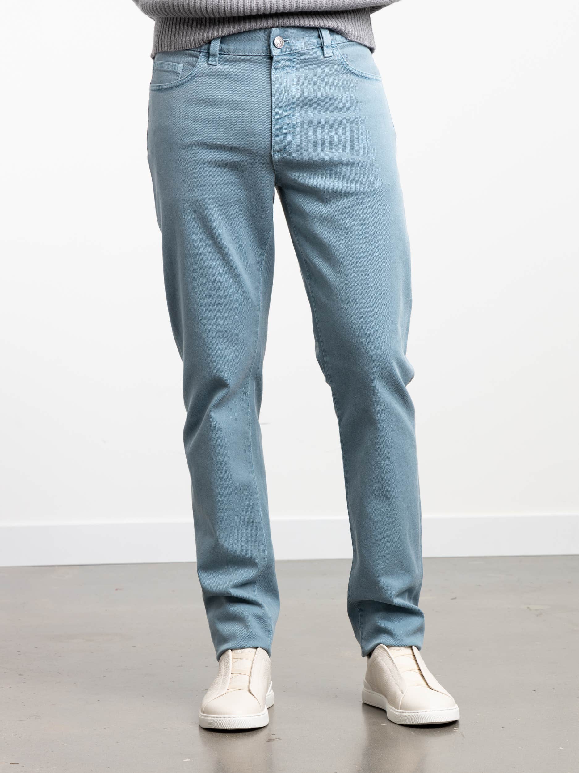 Blue 5-pocket City Jeans