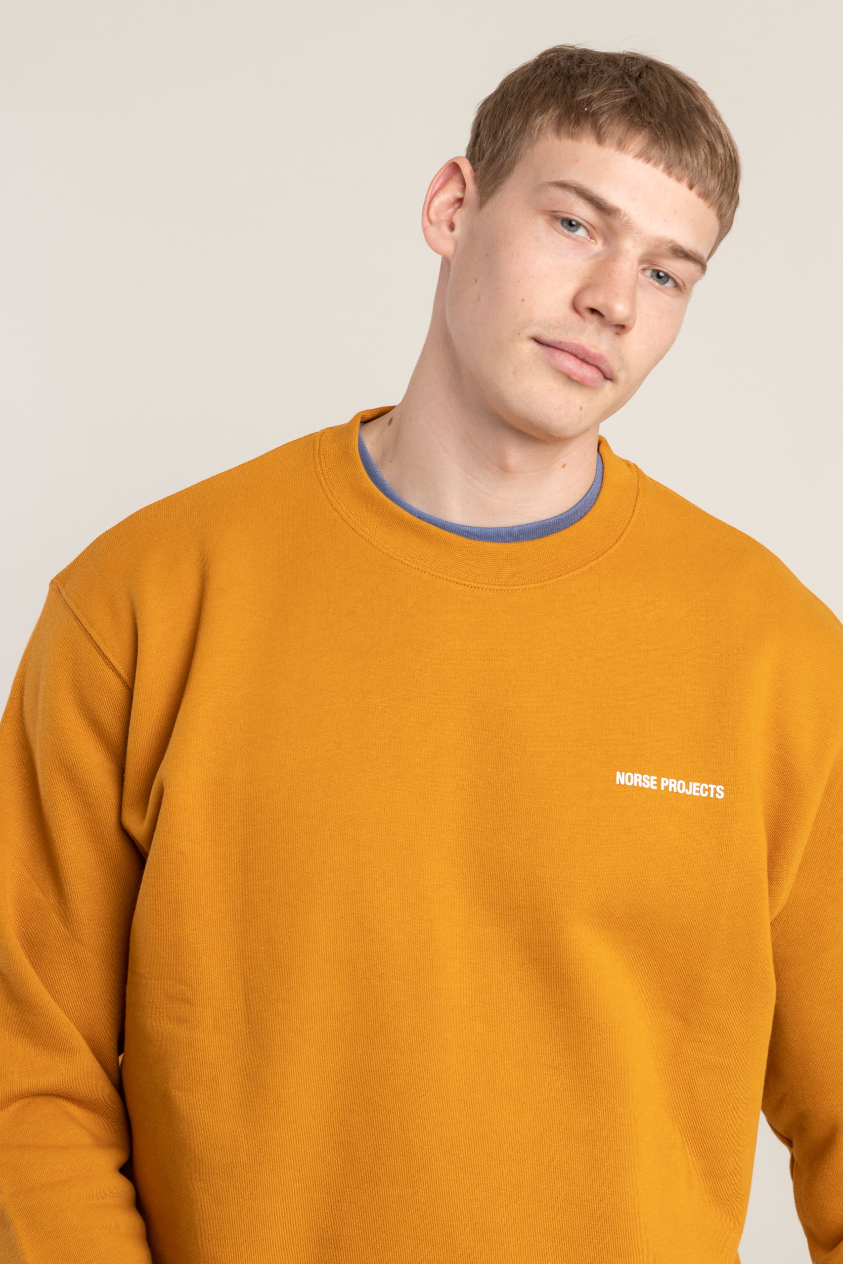 Yellow Vagn Classic Crew The Helm Clothing