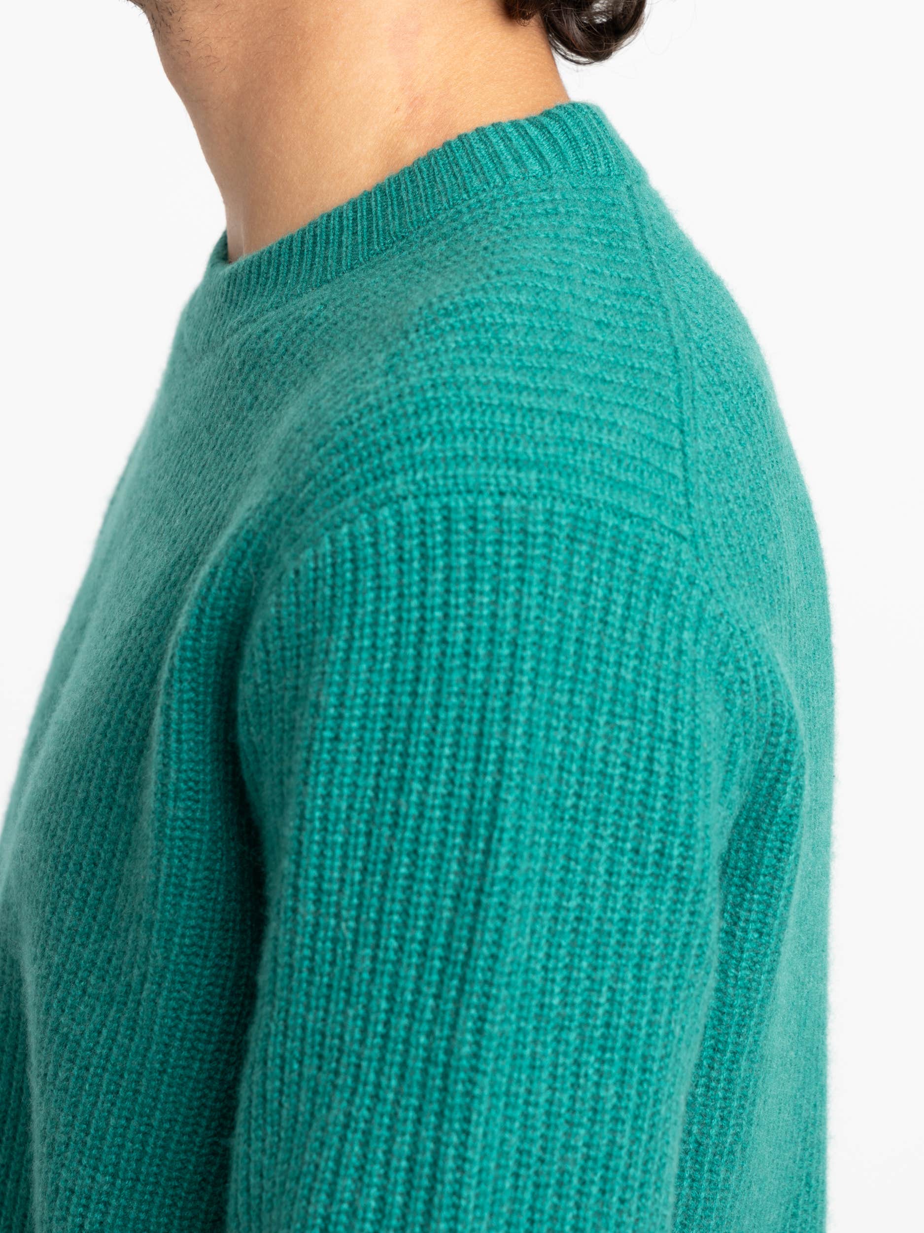 Jordan Ribbed Brushed Cashmere Sweater