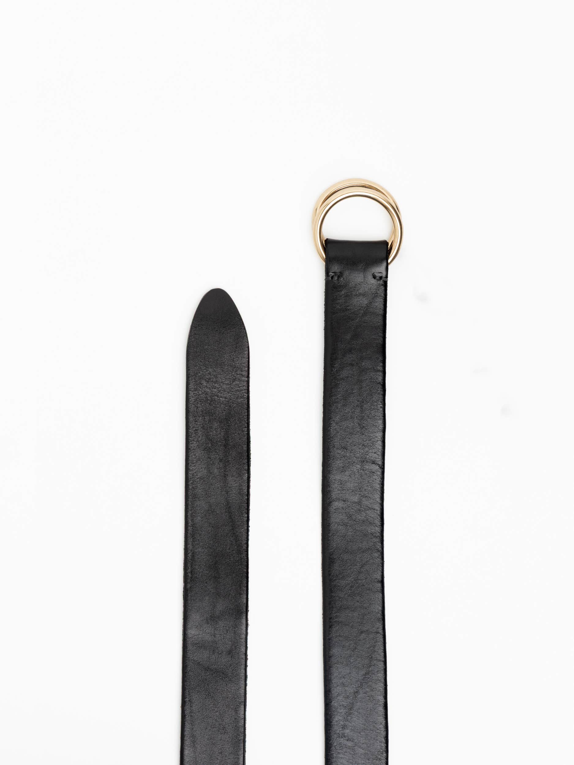 Black Loop Leather Belt9