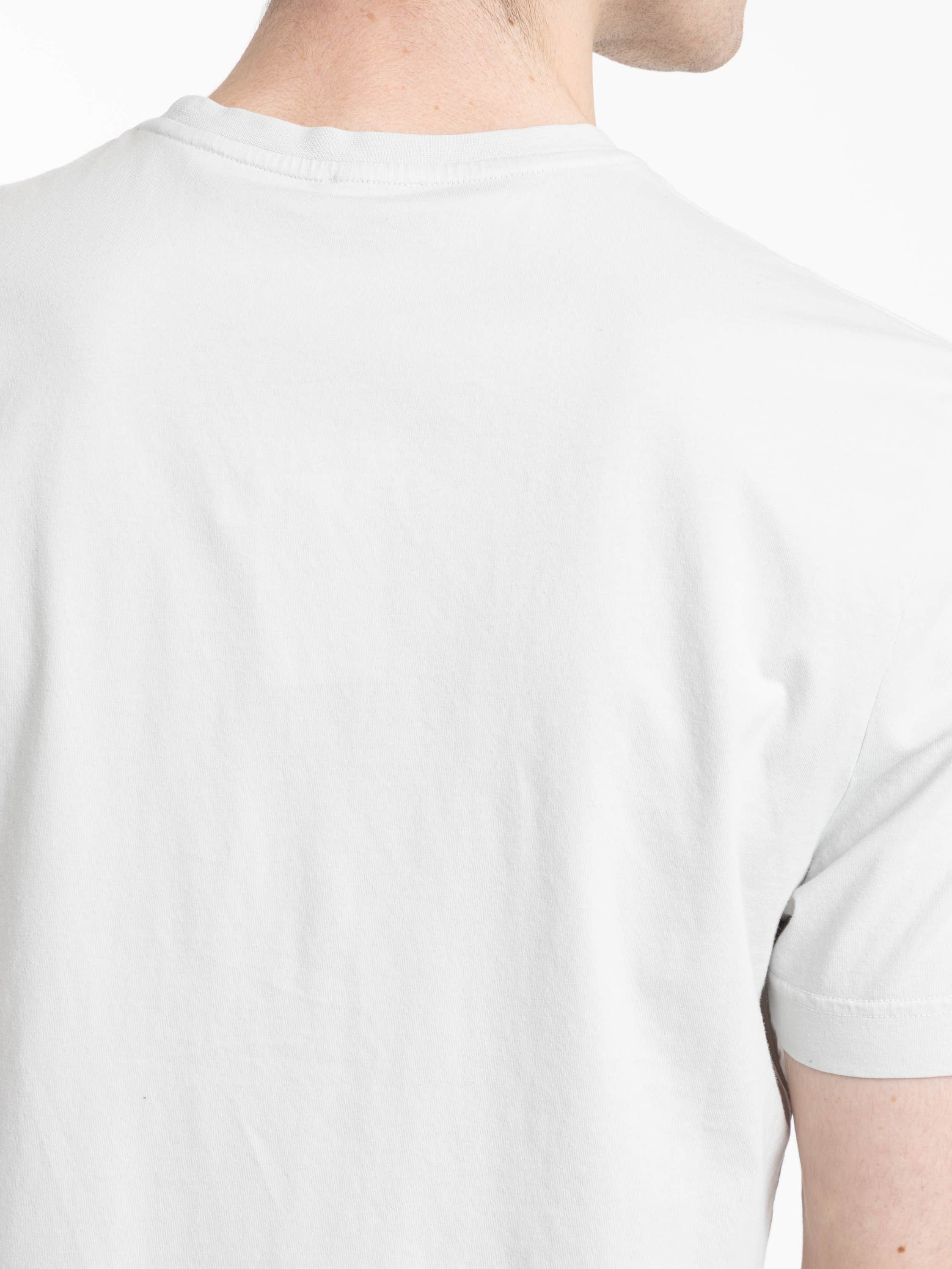 Pearl Grey Short Sleeved Crewneck T-Shirt
