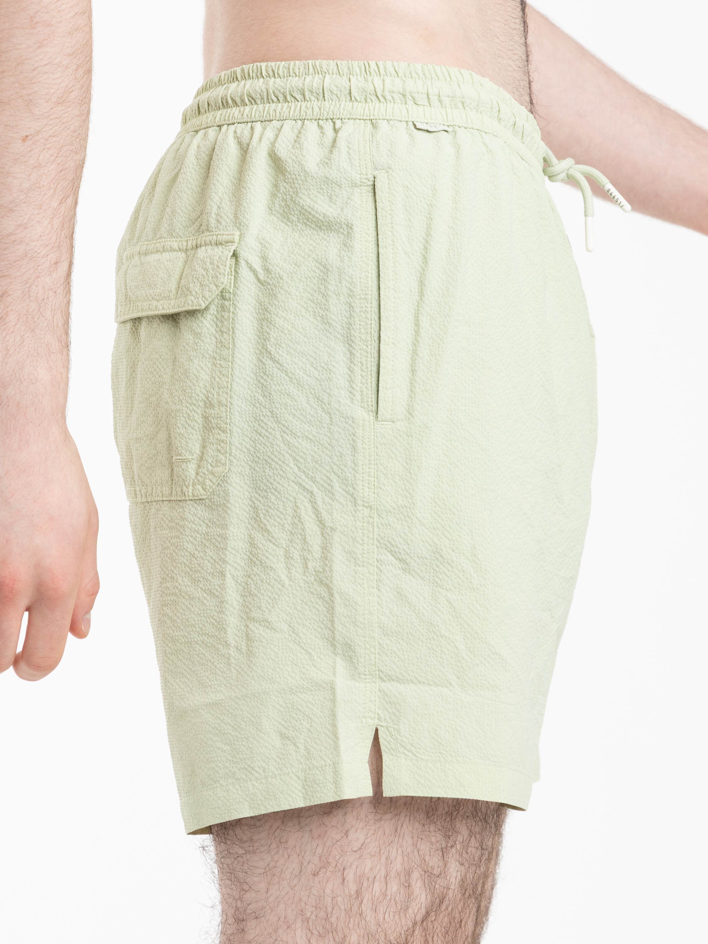 Sage Moni Seersucker Swim Shorts
