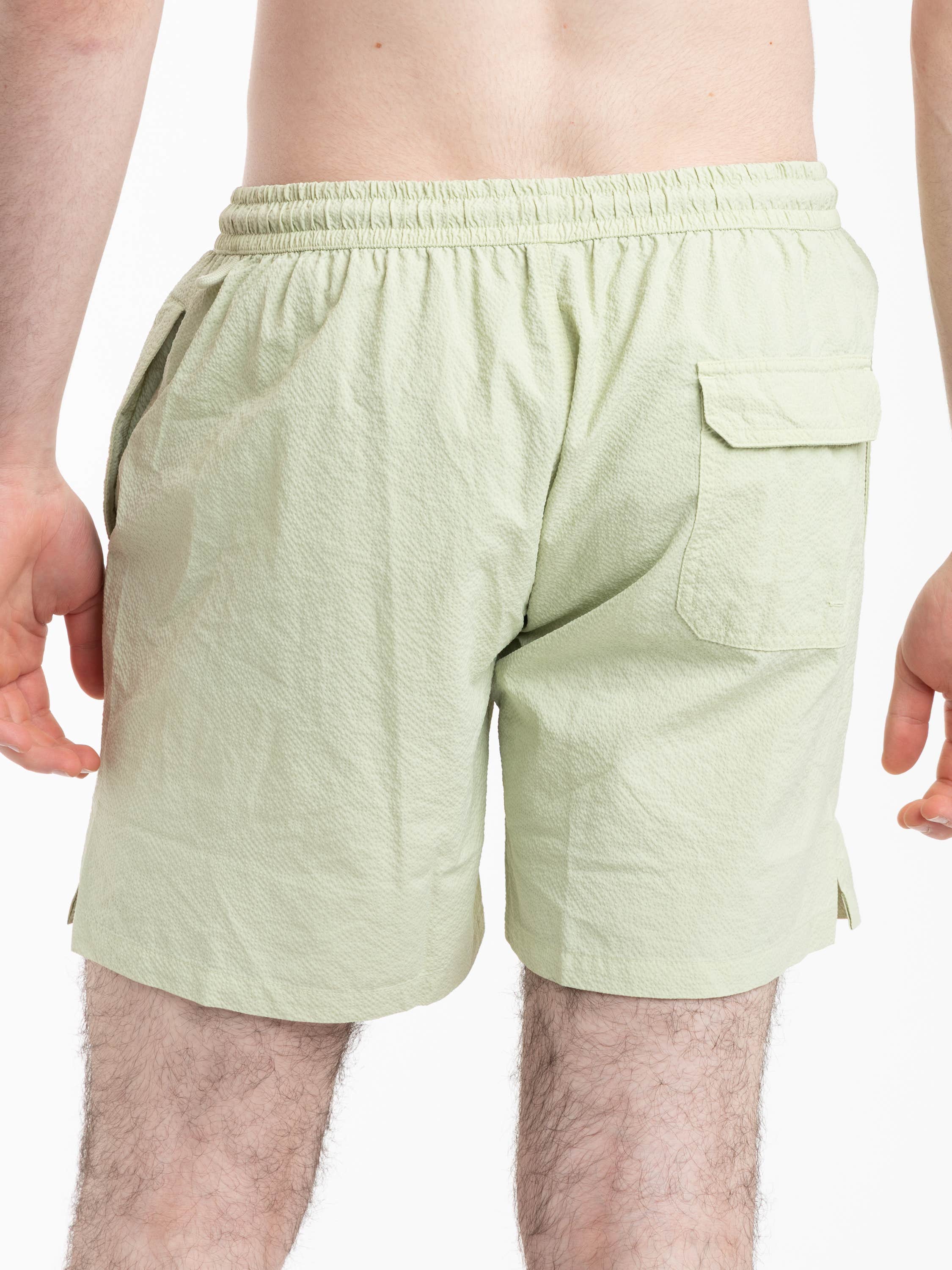 Sage Moni Seersucker Swim Shorts