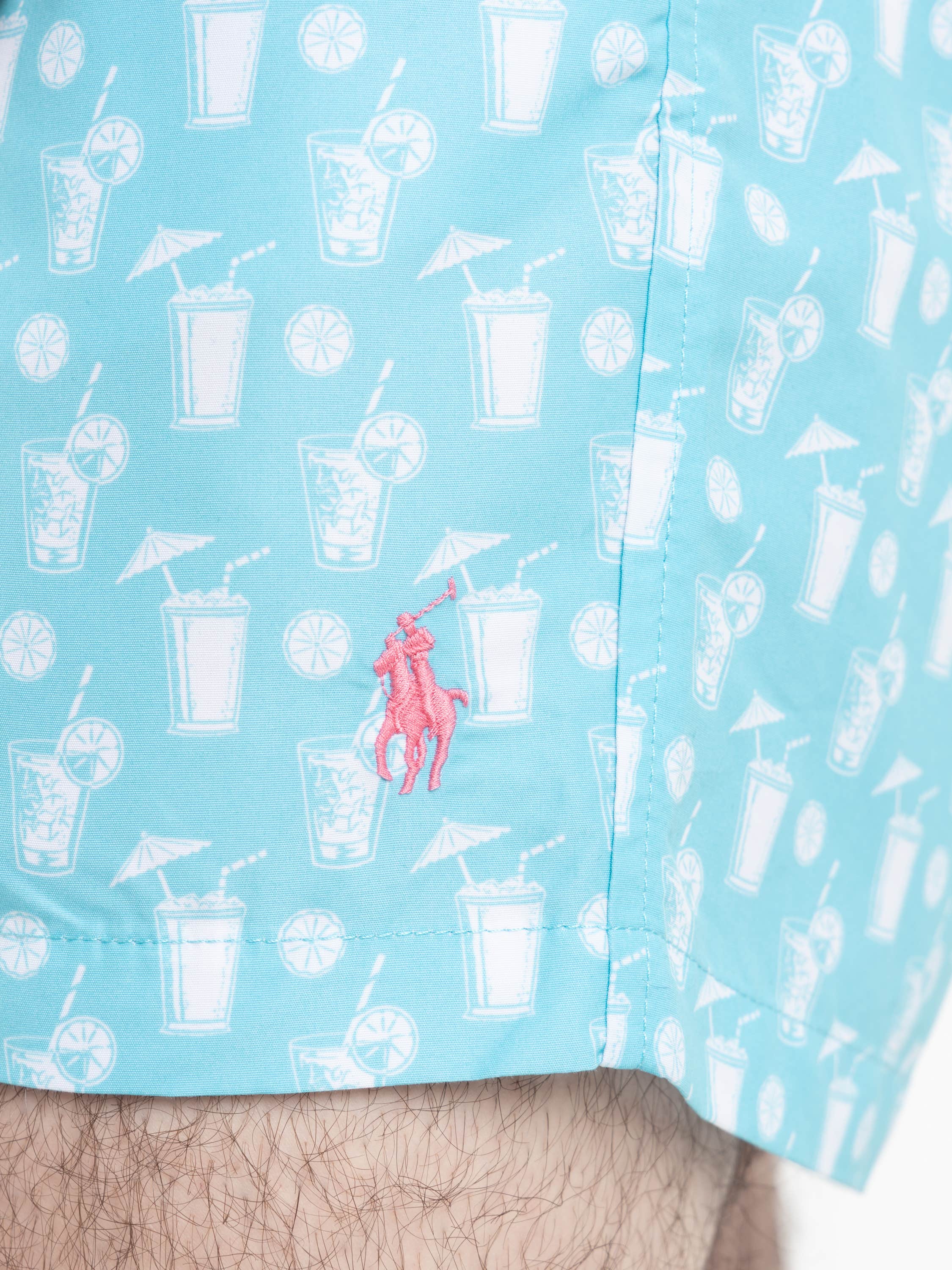 Blue Polo Cocktail Convo Traveler Classic Swim Trunk