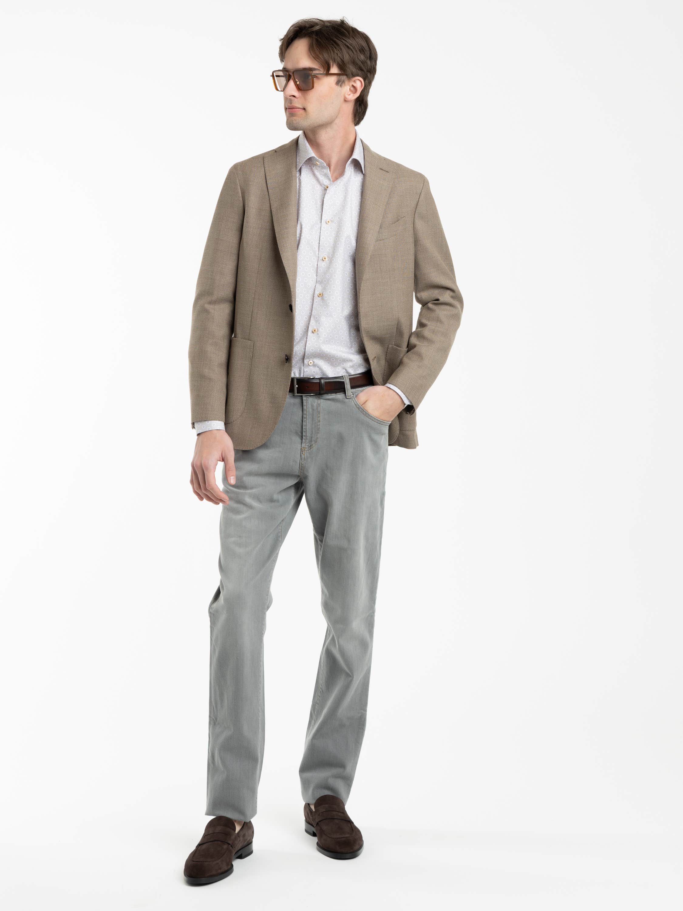 Brown Wool Sport Jacket