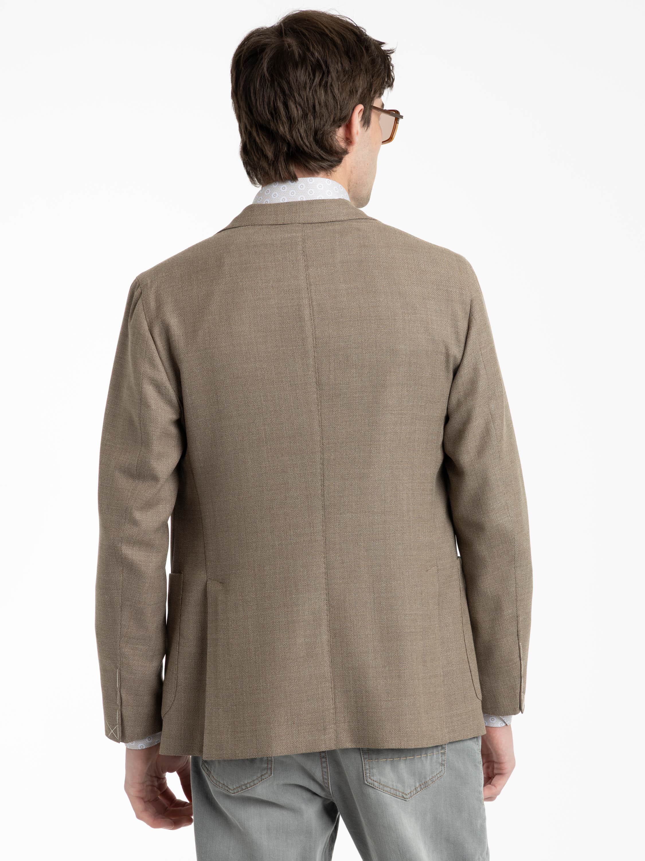 Brown Wool Sport Jacket
