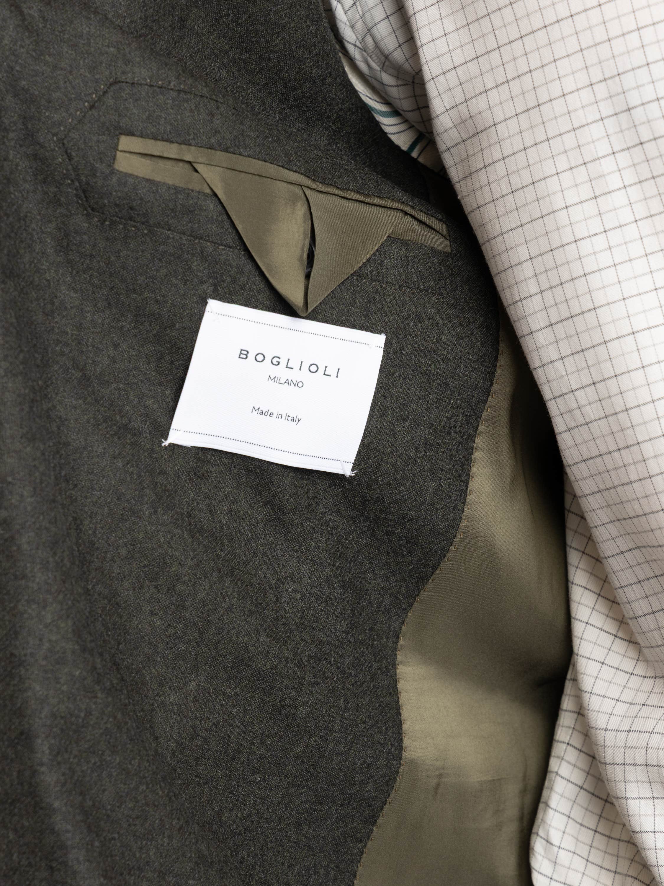 Dark Green Wool Suit