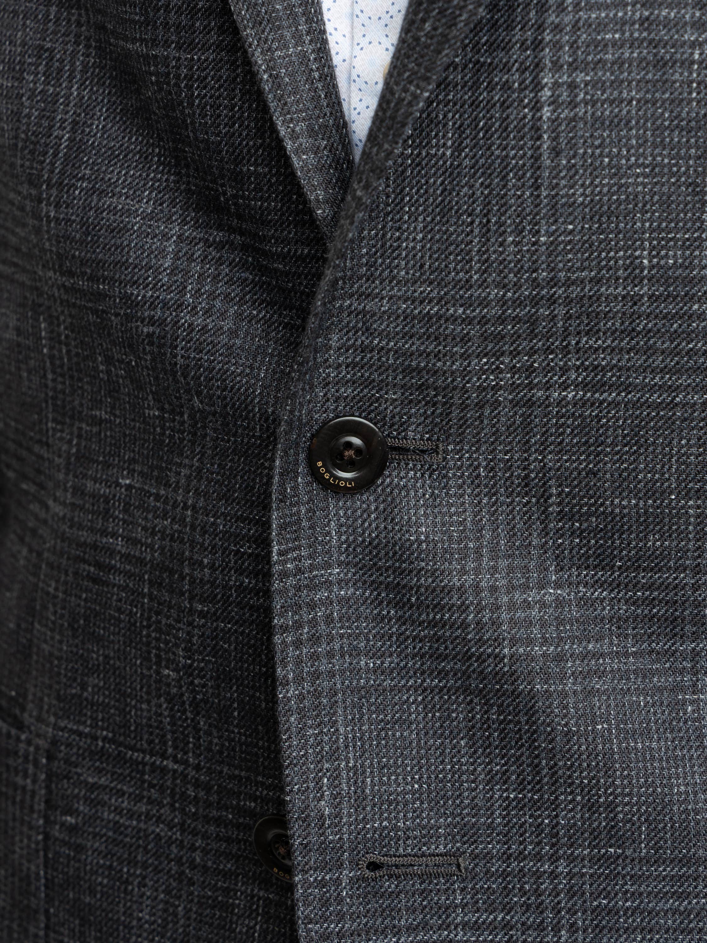 Dark Grey Virgin Wool Sport Jacket