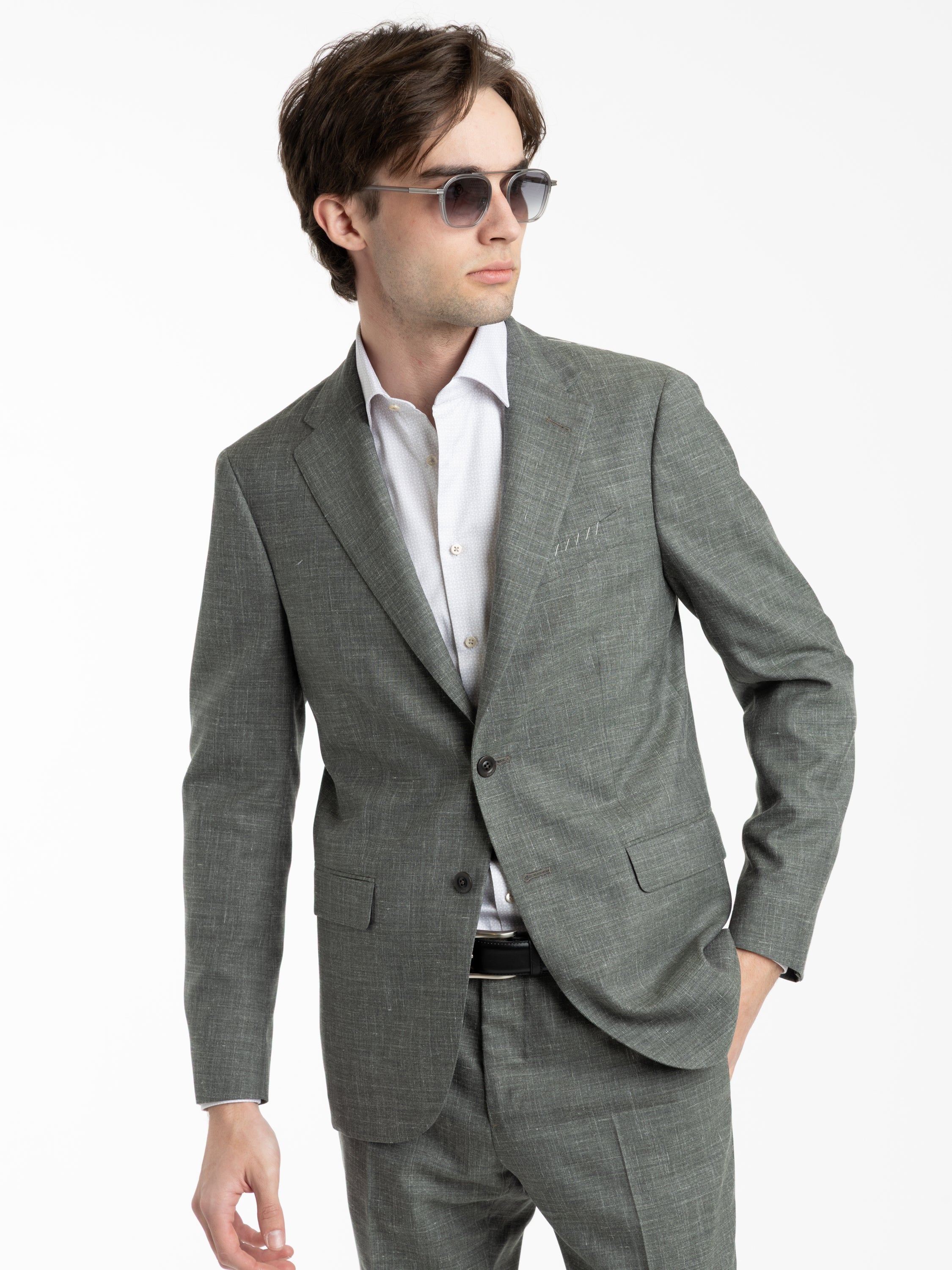 BOGLIOLI ダークグレー テーラードジャケット Boglioli – The Helm Clothing