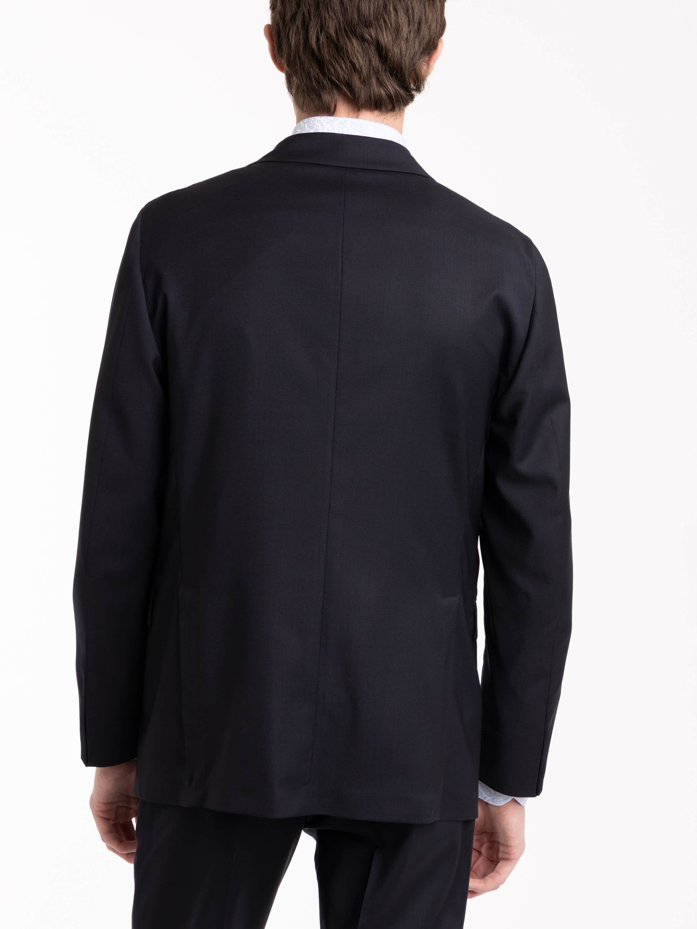 Navy Cotton Suit