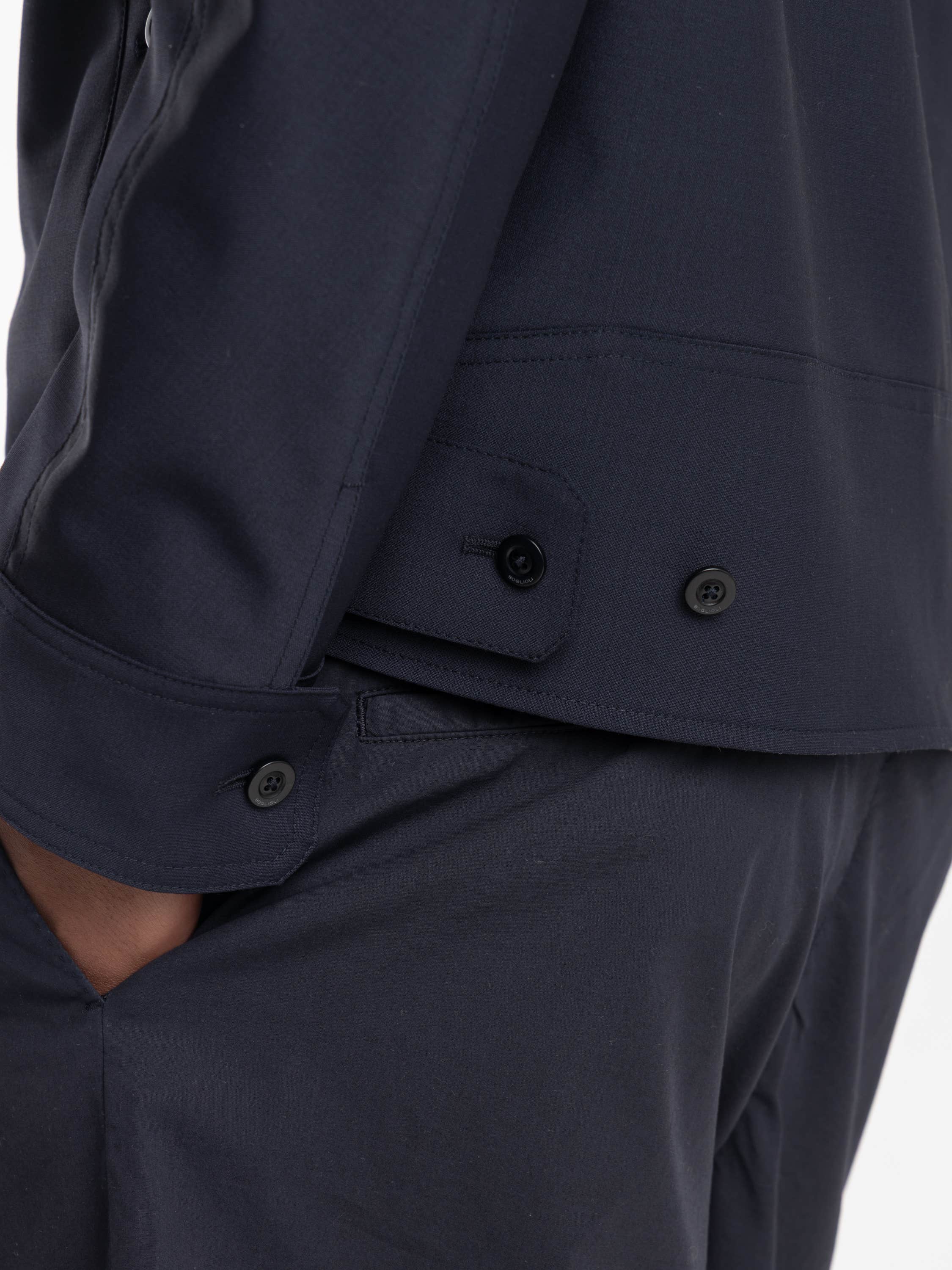 Navy Zip Jacket