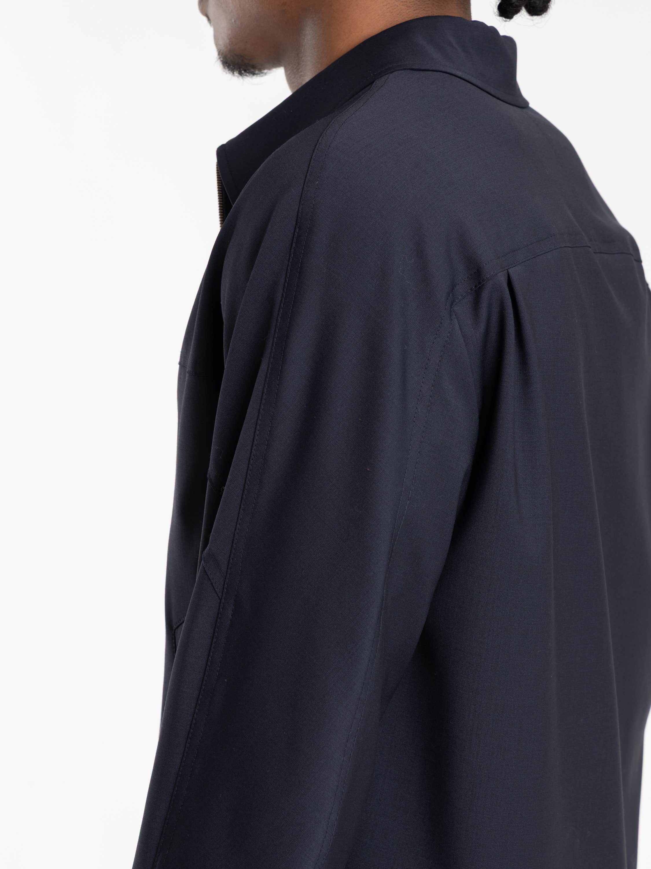 Navy Zip Jacket