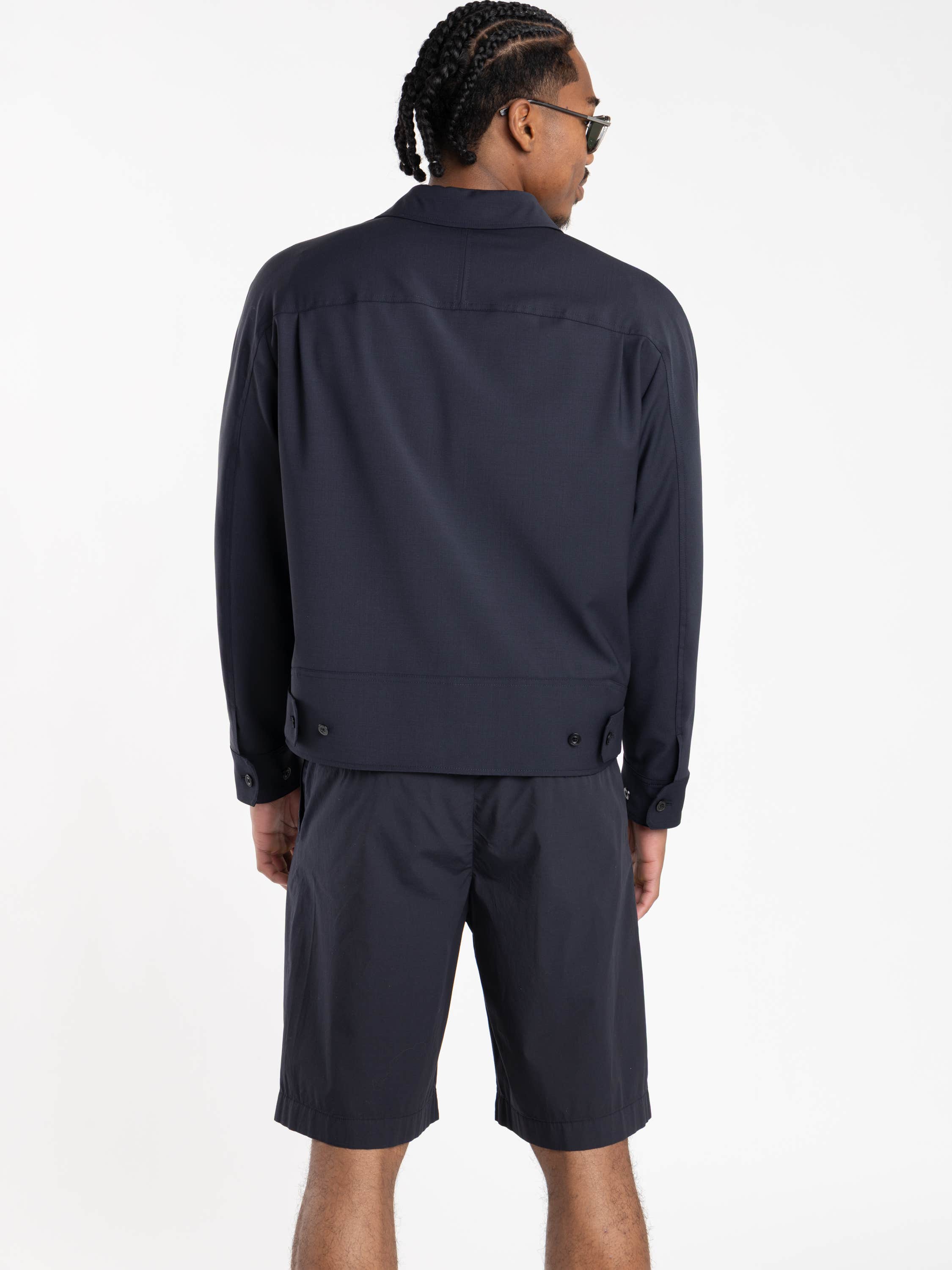 Navy Zip Jacket
