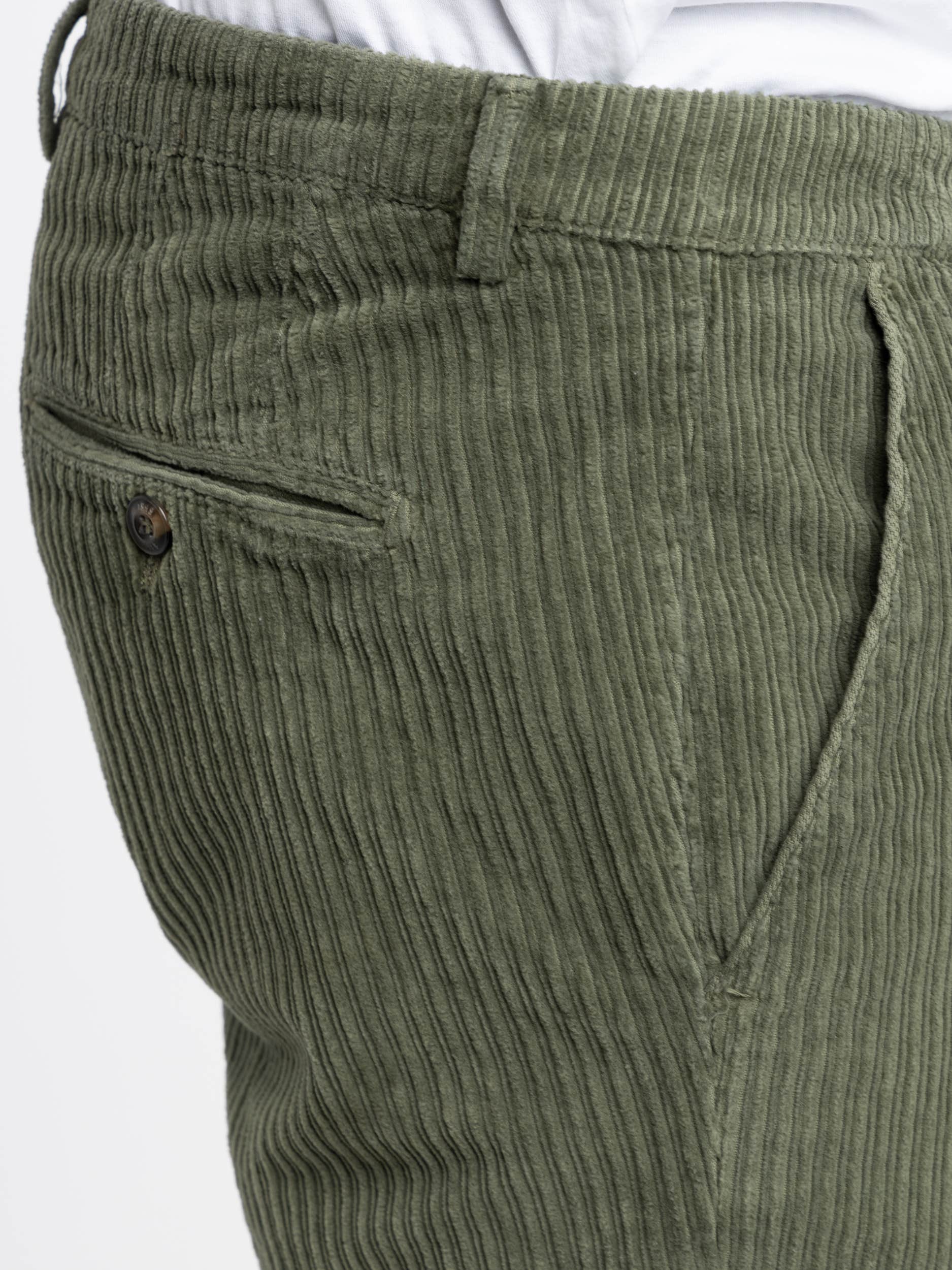 Green America-Pocket Corduroy Trousers