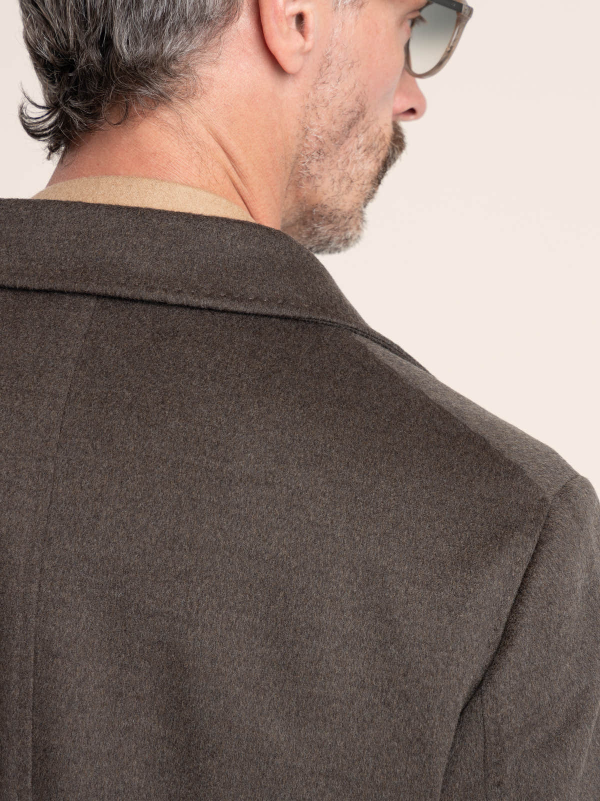 Anthracite Lightweight Virgin Wool Cloth Coat