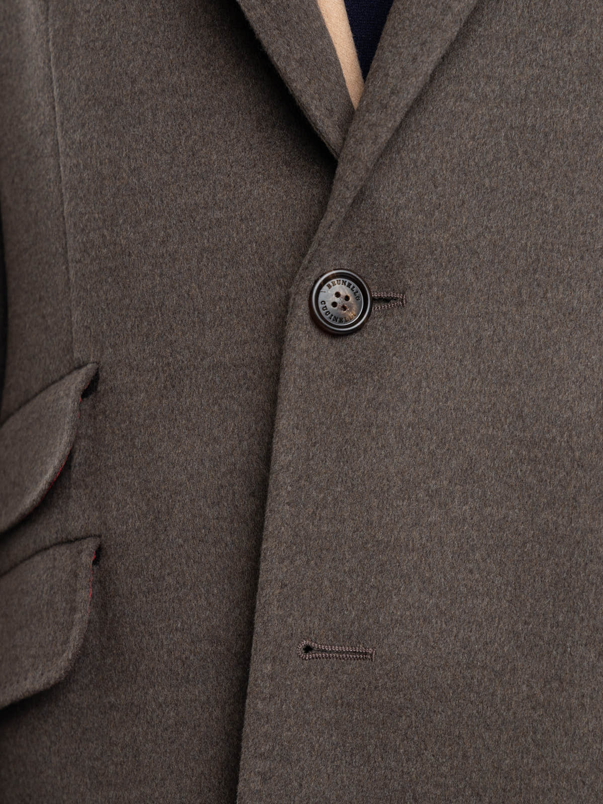 Anthracite Lightweight Virgin Wool Cloth Coat