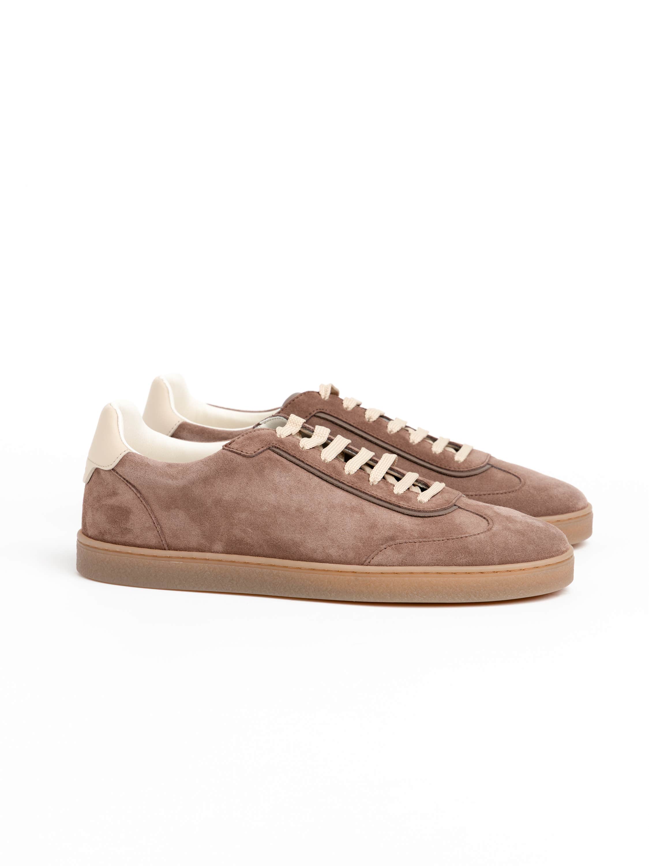 Brown Suede Sneakers