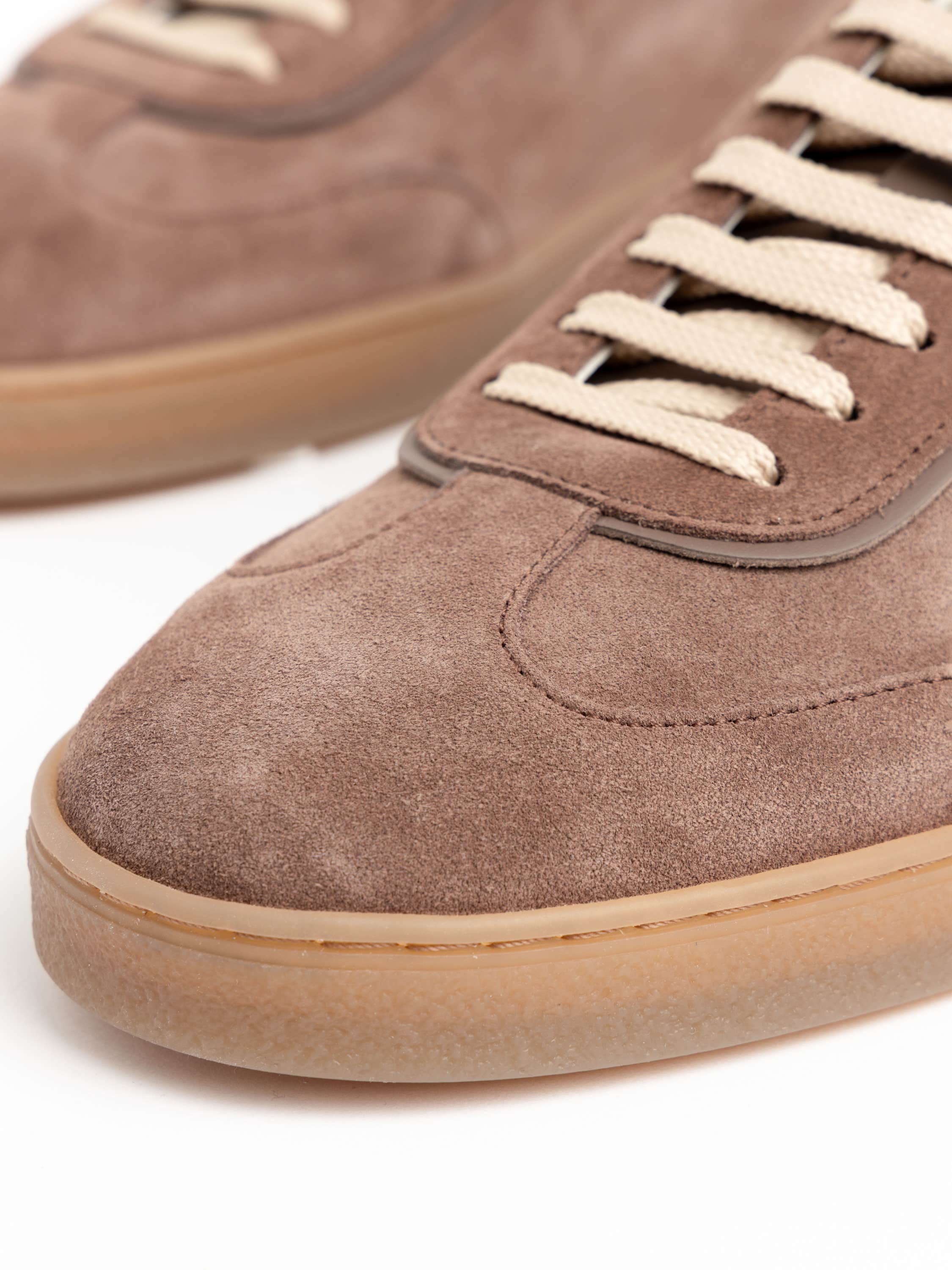 Brown Suede Sneakers