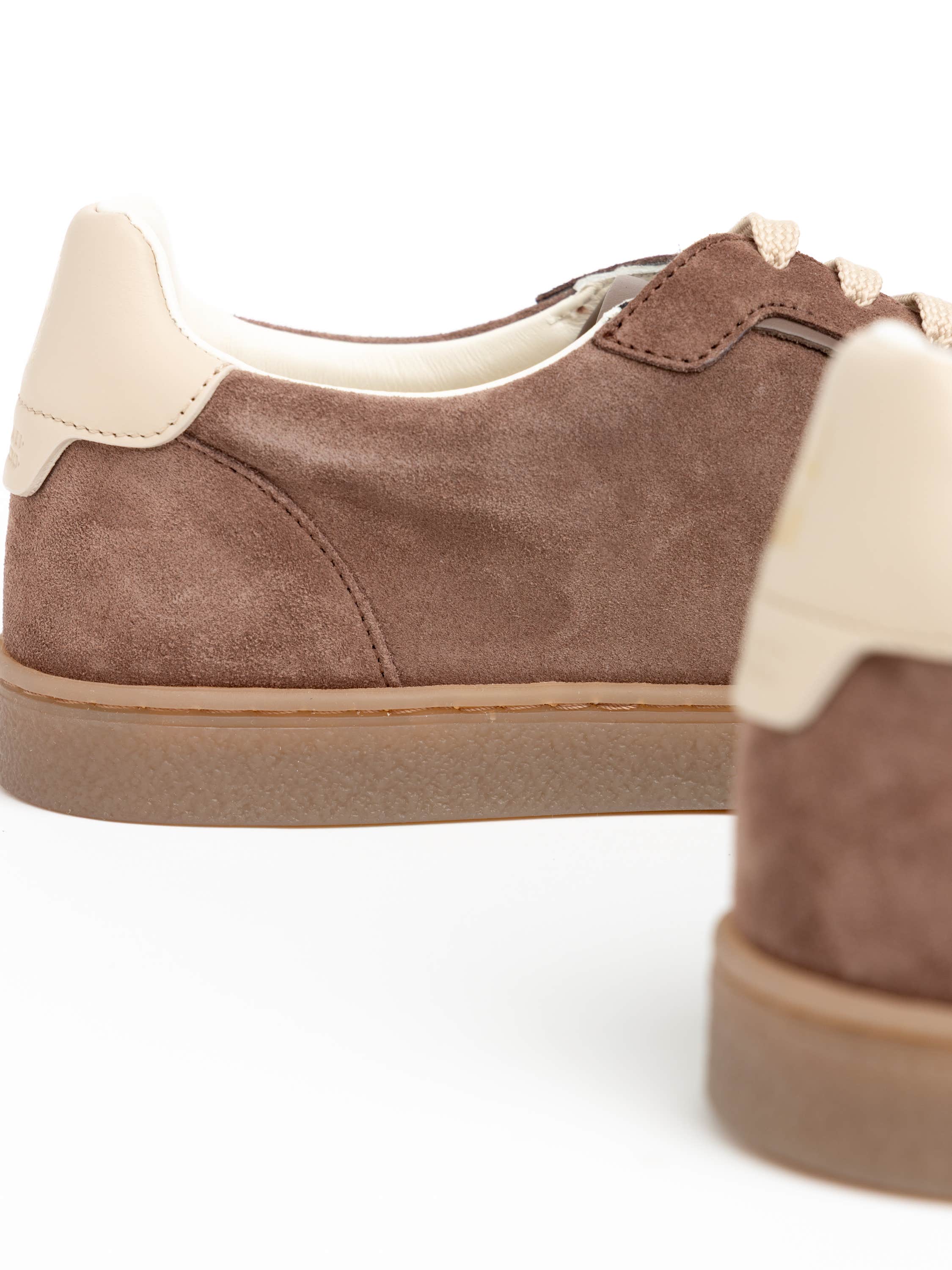 Brown Suede Sneakers