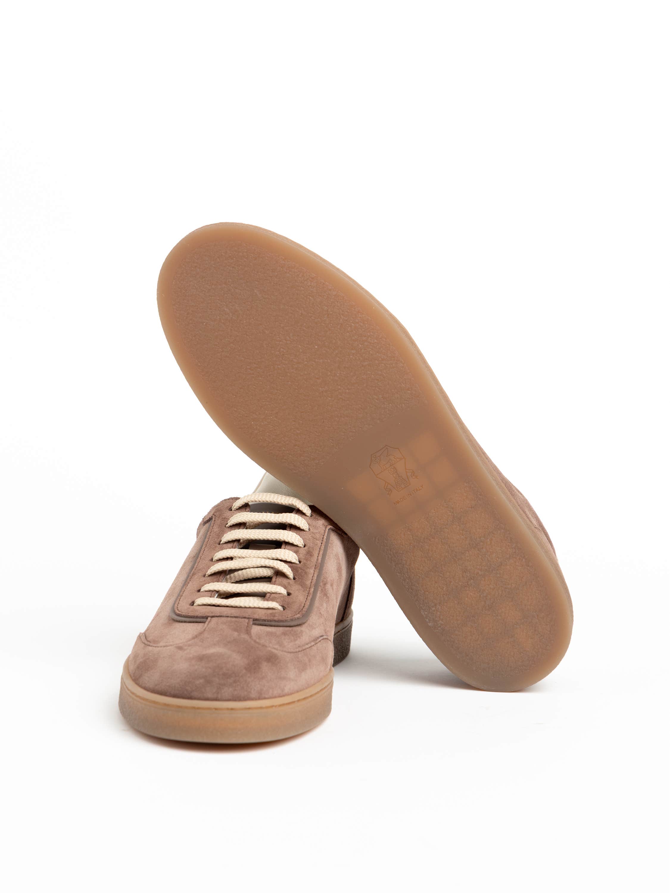 Brown Suede Sneakers
