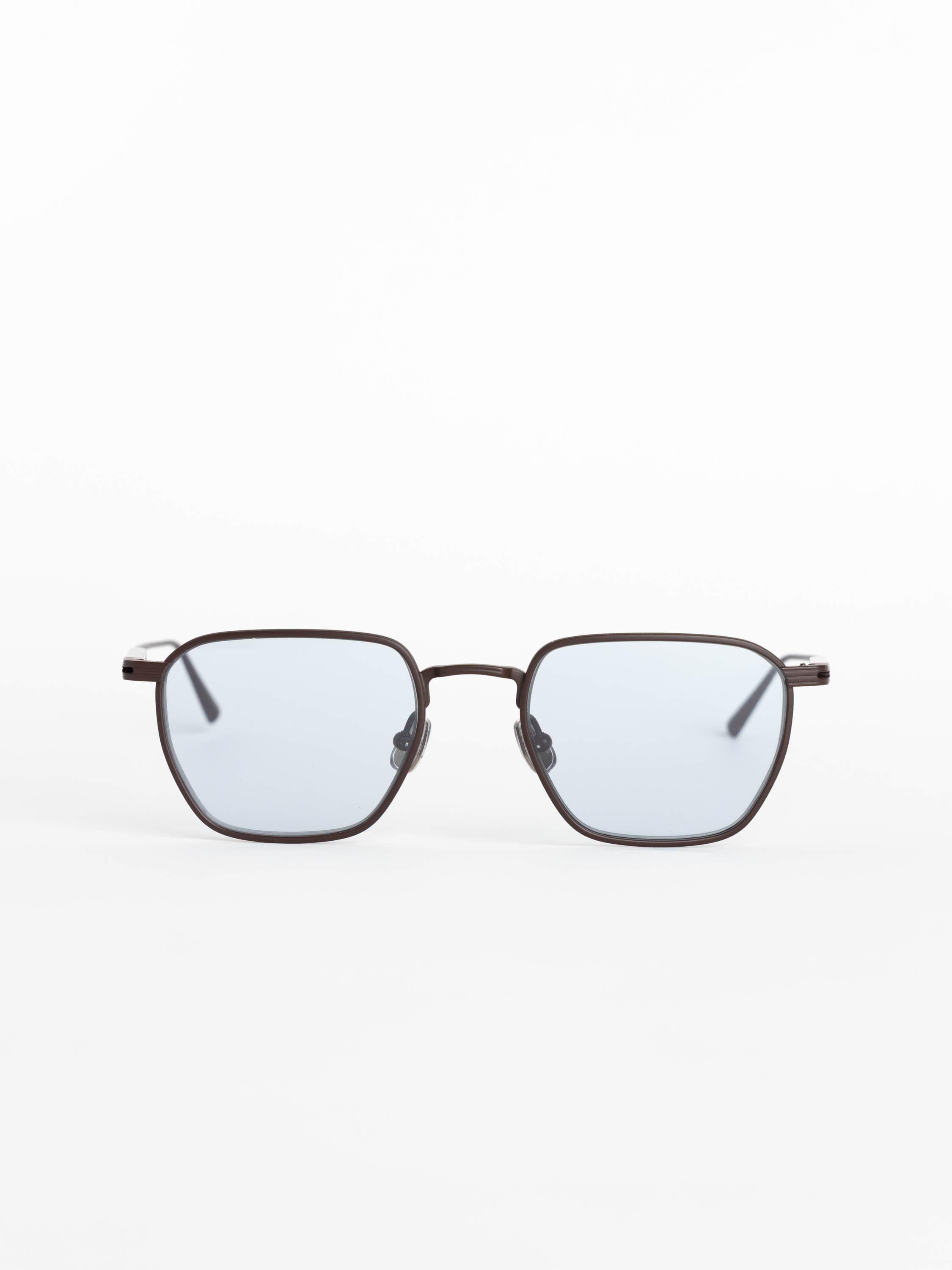 Espresso Titanium Navigator Sunglasses