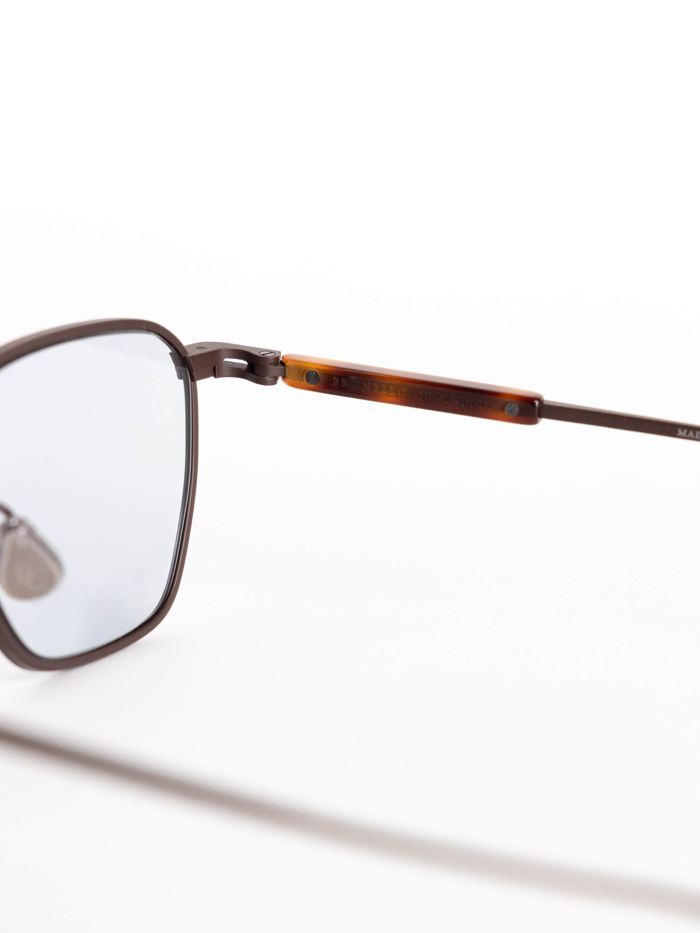 Espresso Titanium Navigator Sunglasses