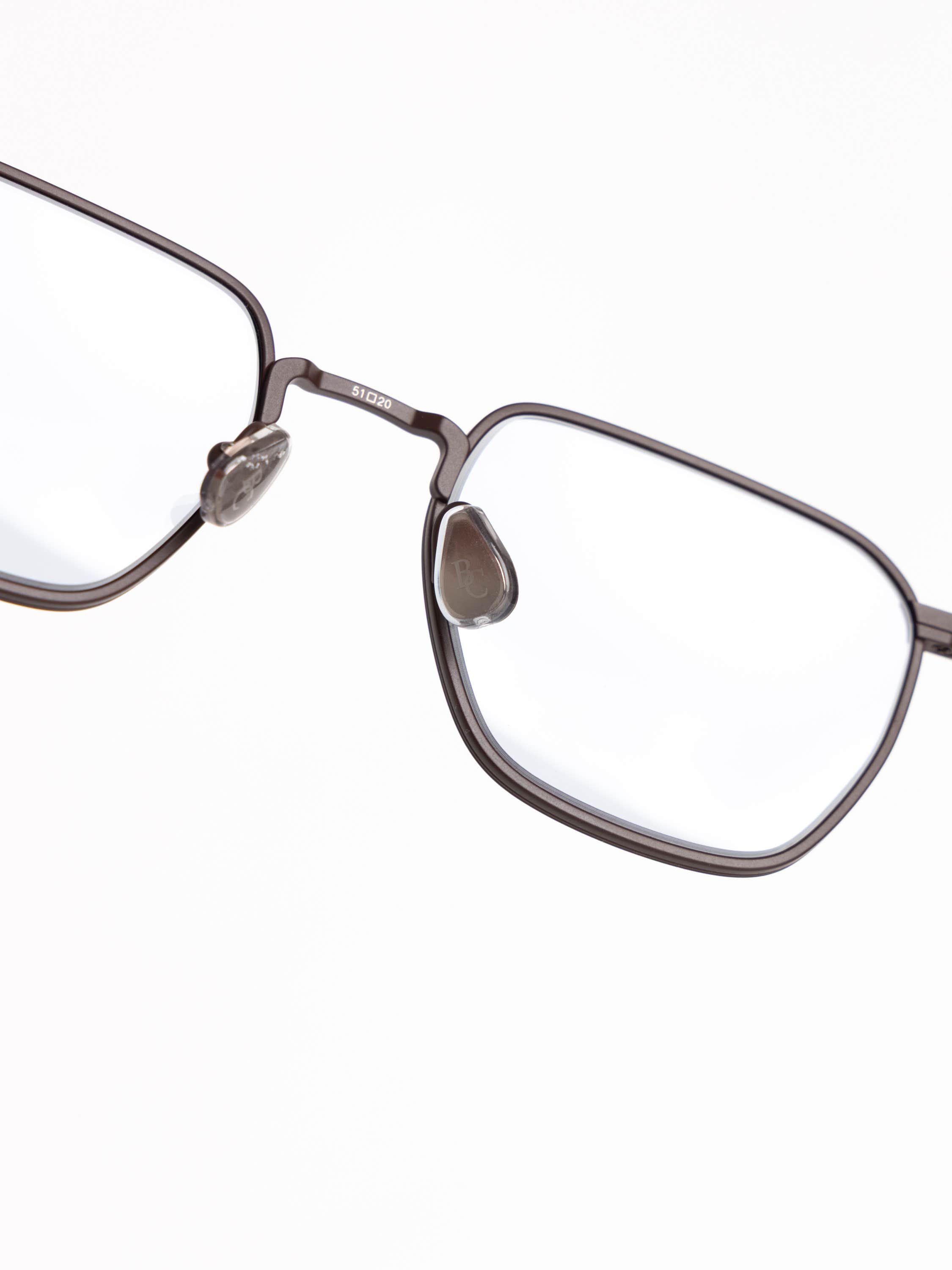 Espresso Titanium Navigator Sunglasses