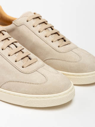 Brunello Cucinelli Hazelnut Suede Sneaker