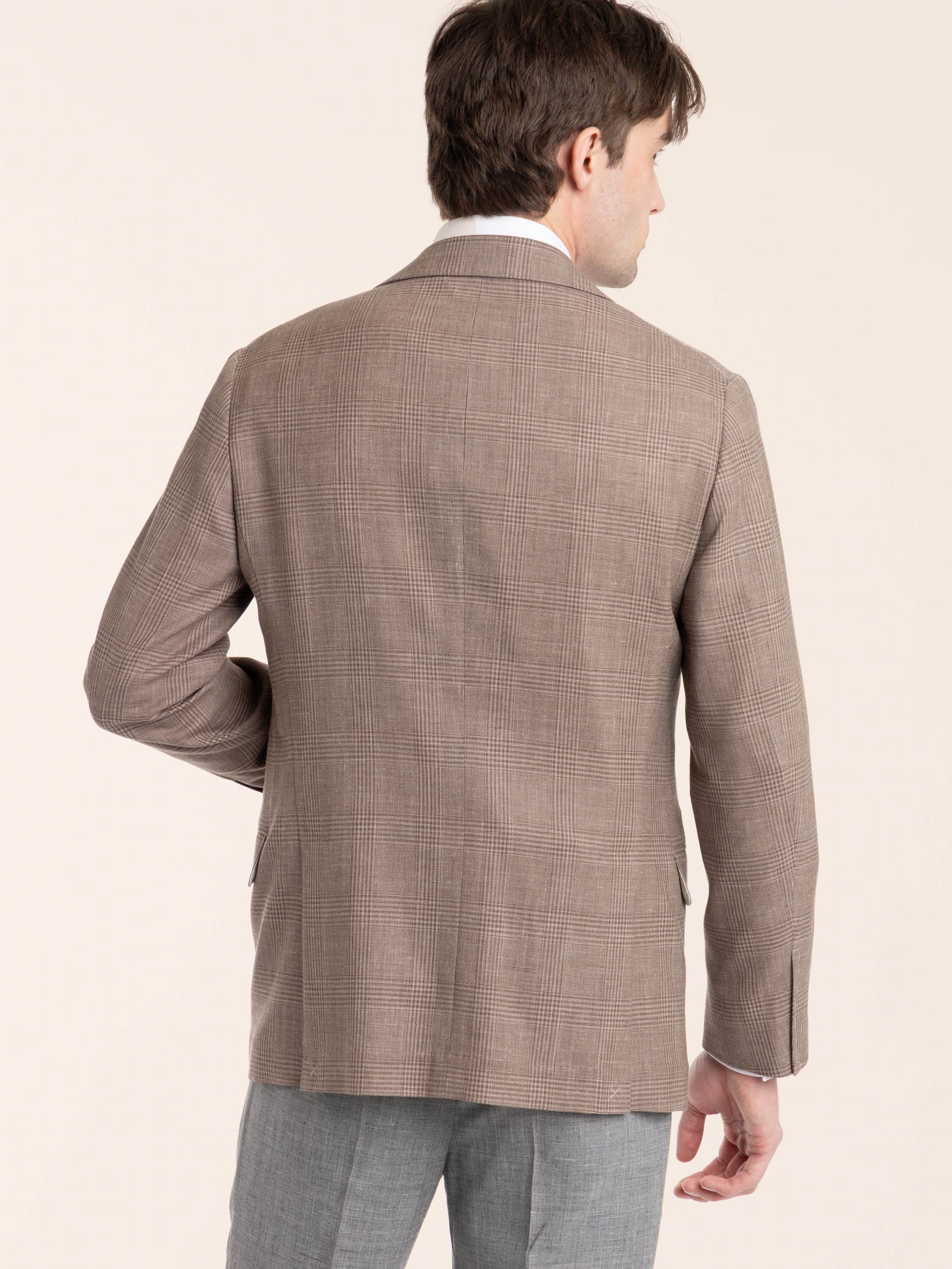 Wool, Silk and Linen Deconstructed Sport Jacket
