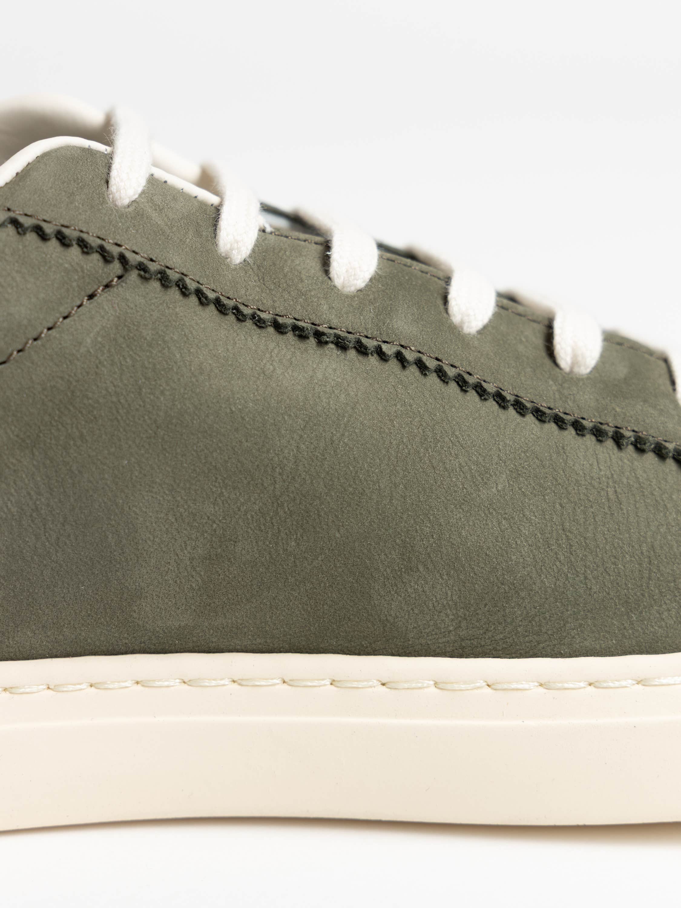 Army Green Tennis Low Top Sneaker