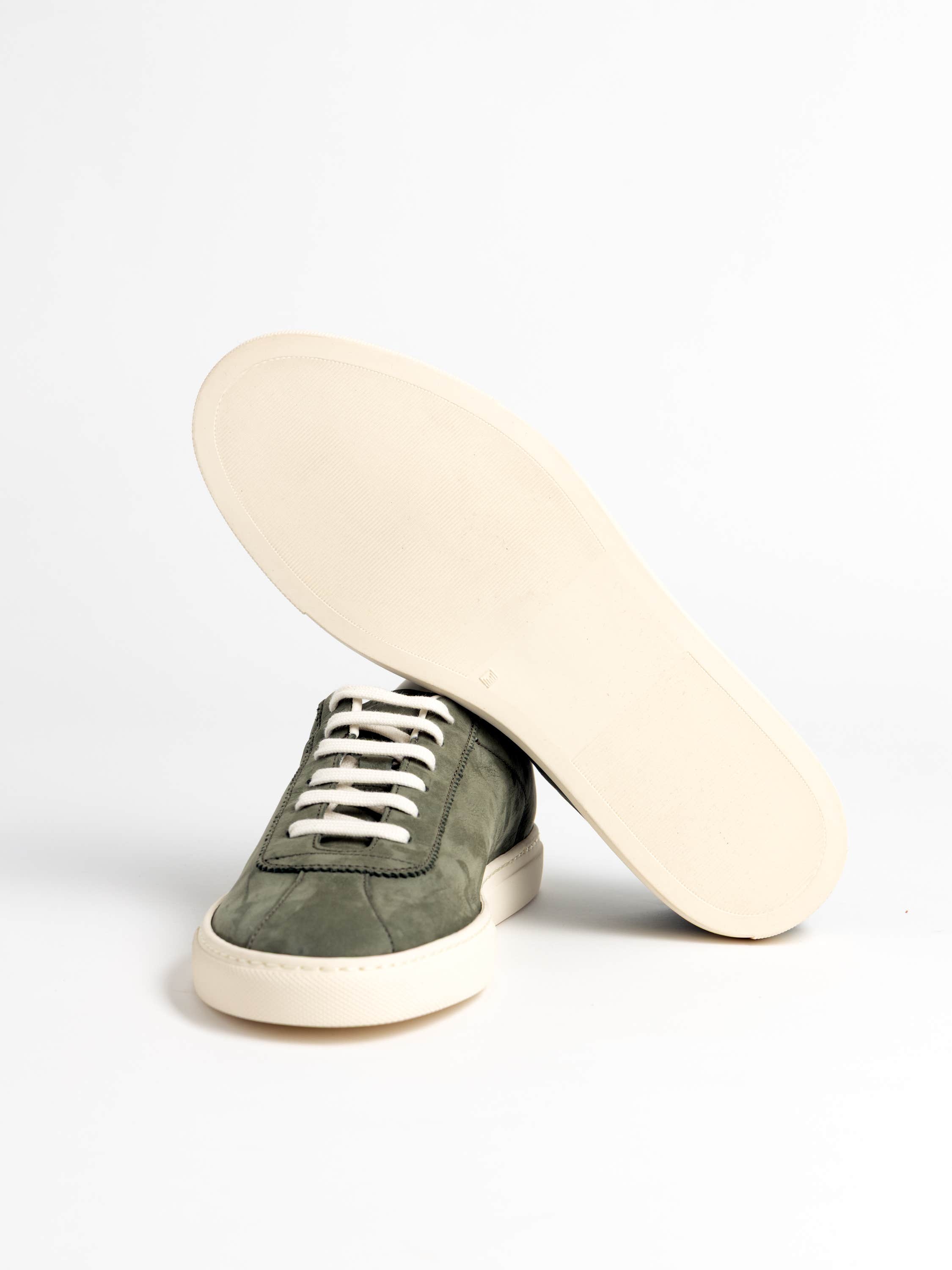 Army Green Tennis Low Top Sneaker
