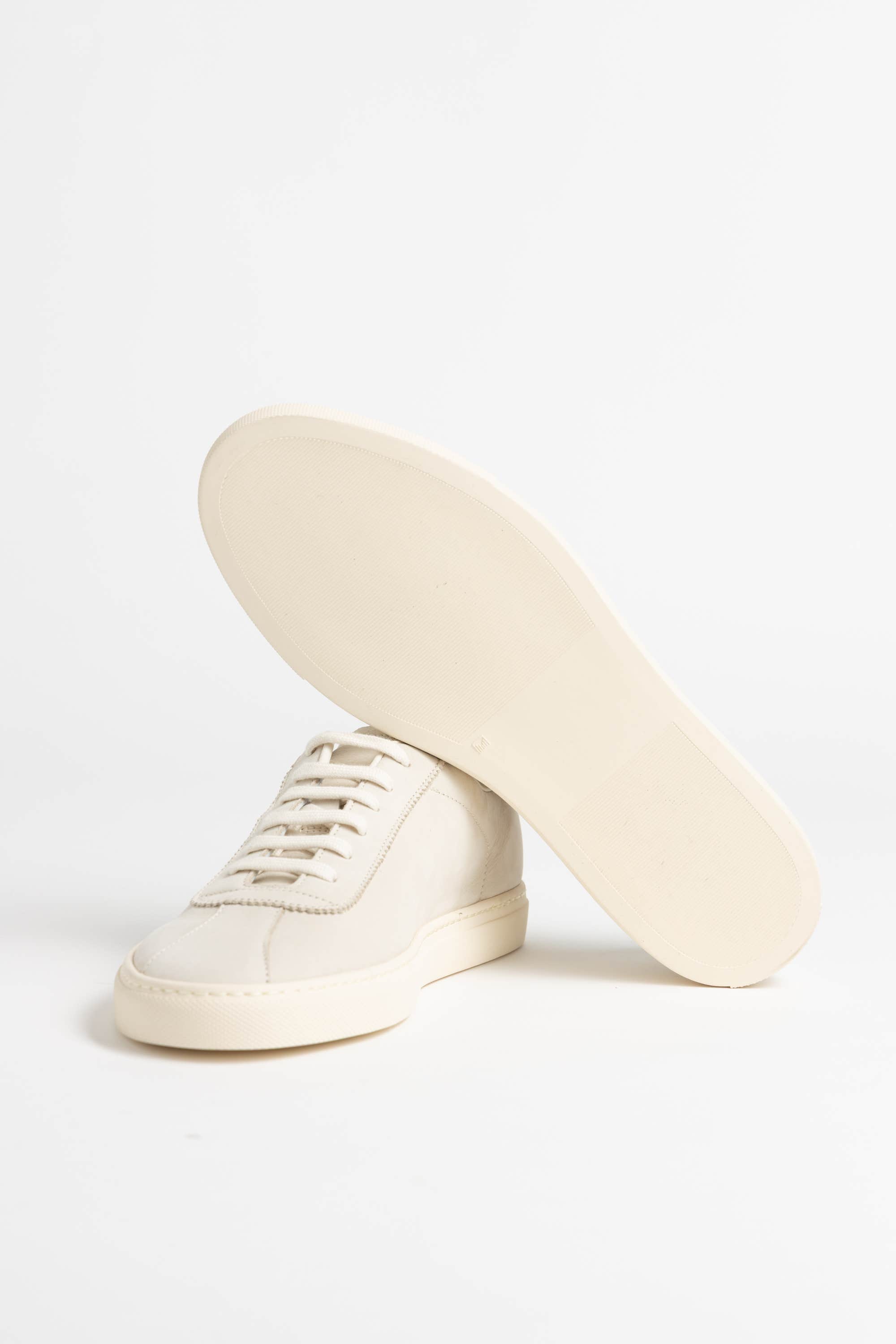 Light Beige Tennis Low Top Sneakers