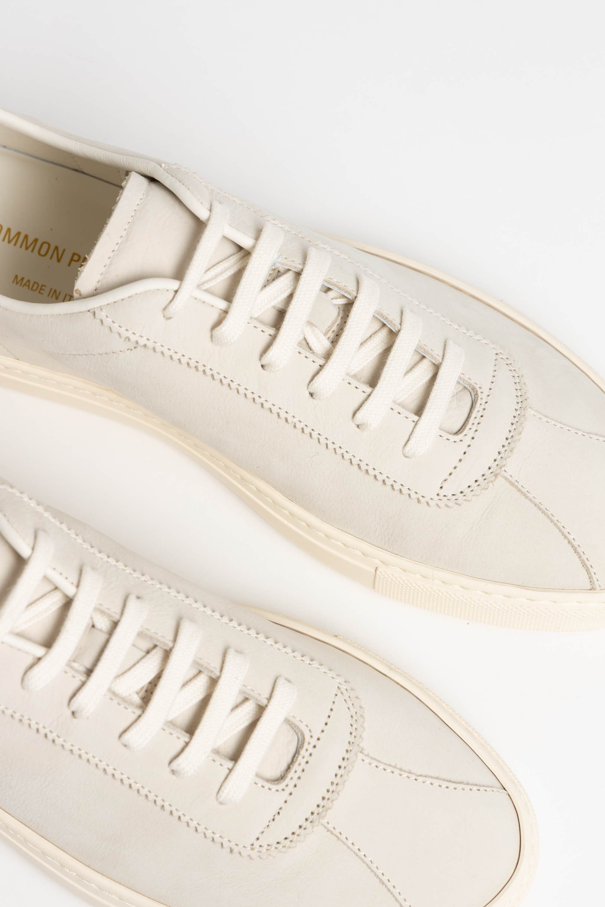 Light Beige Tennis Low Top Sneakers