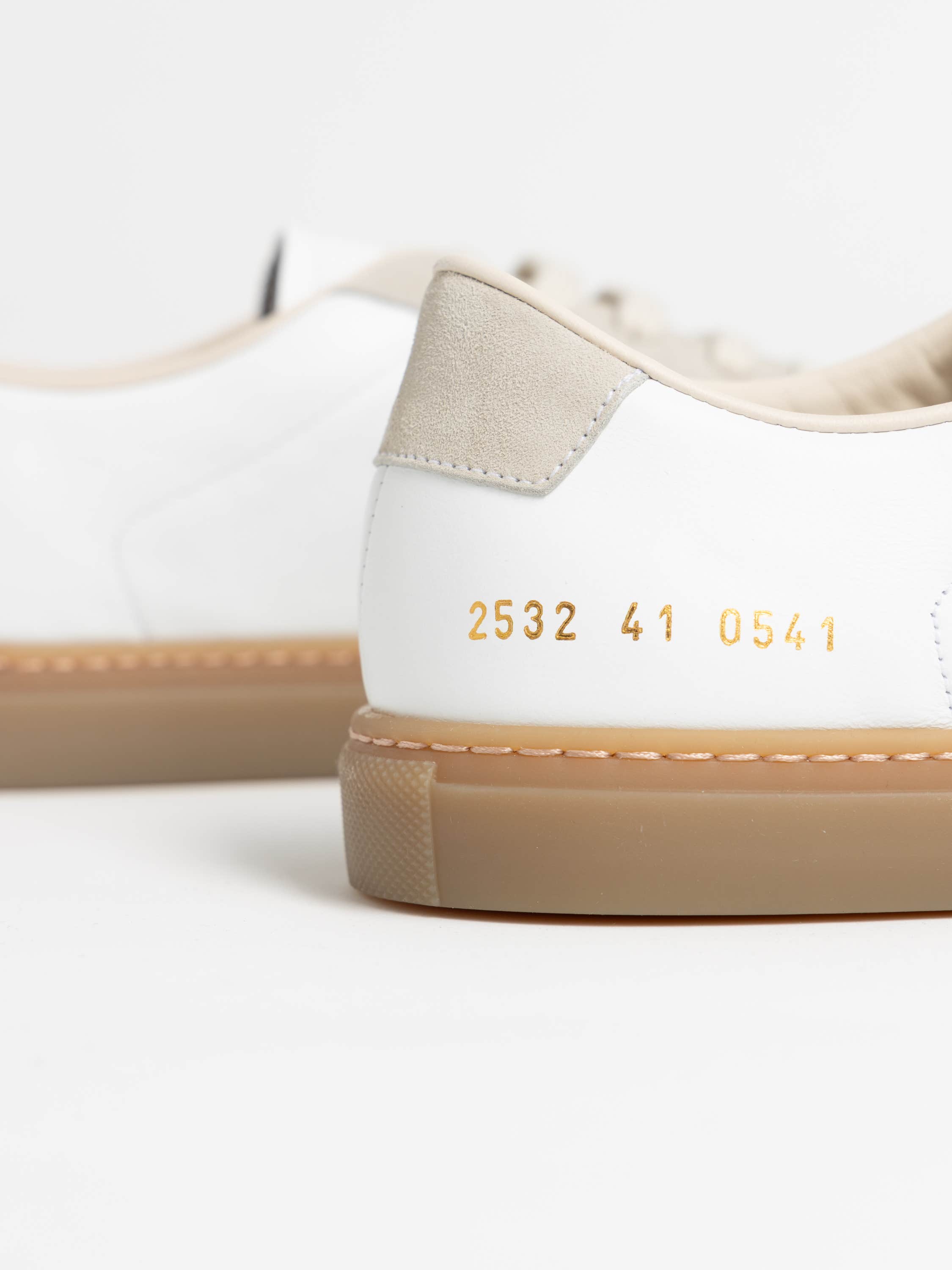 White Bball Suede-Trimmed Leather Sneakers