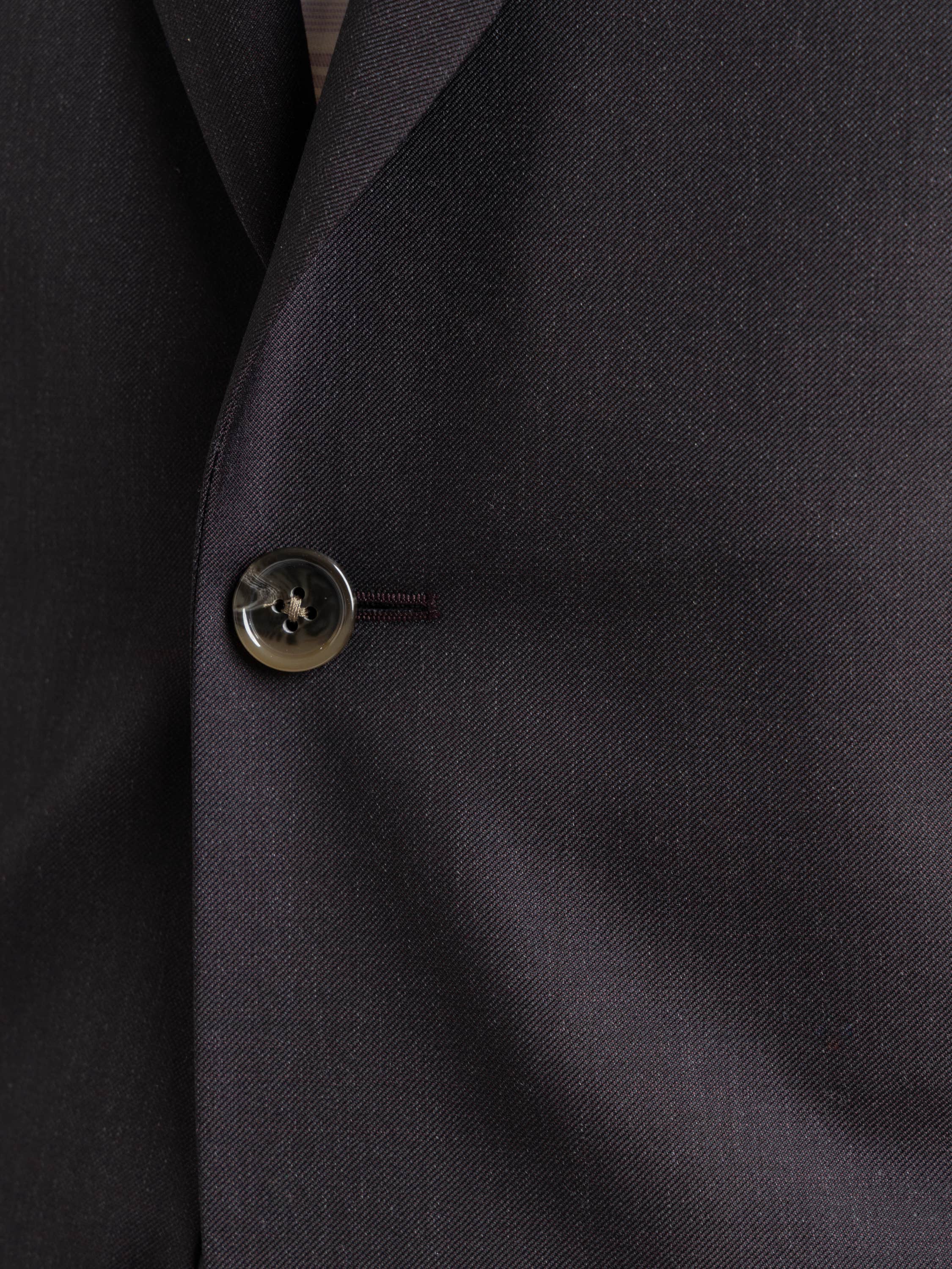 Dark Brown Wool Suit