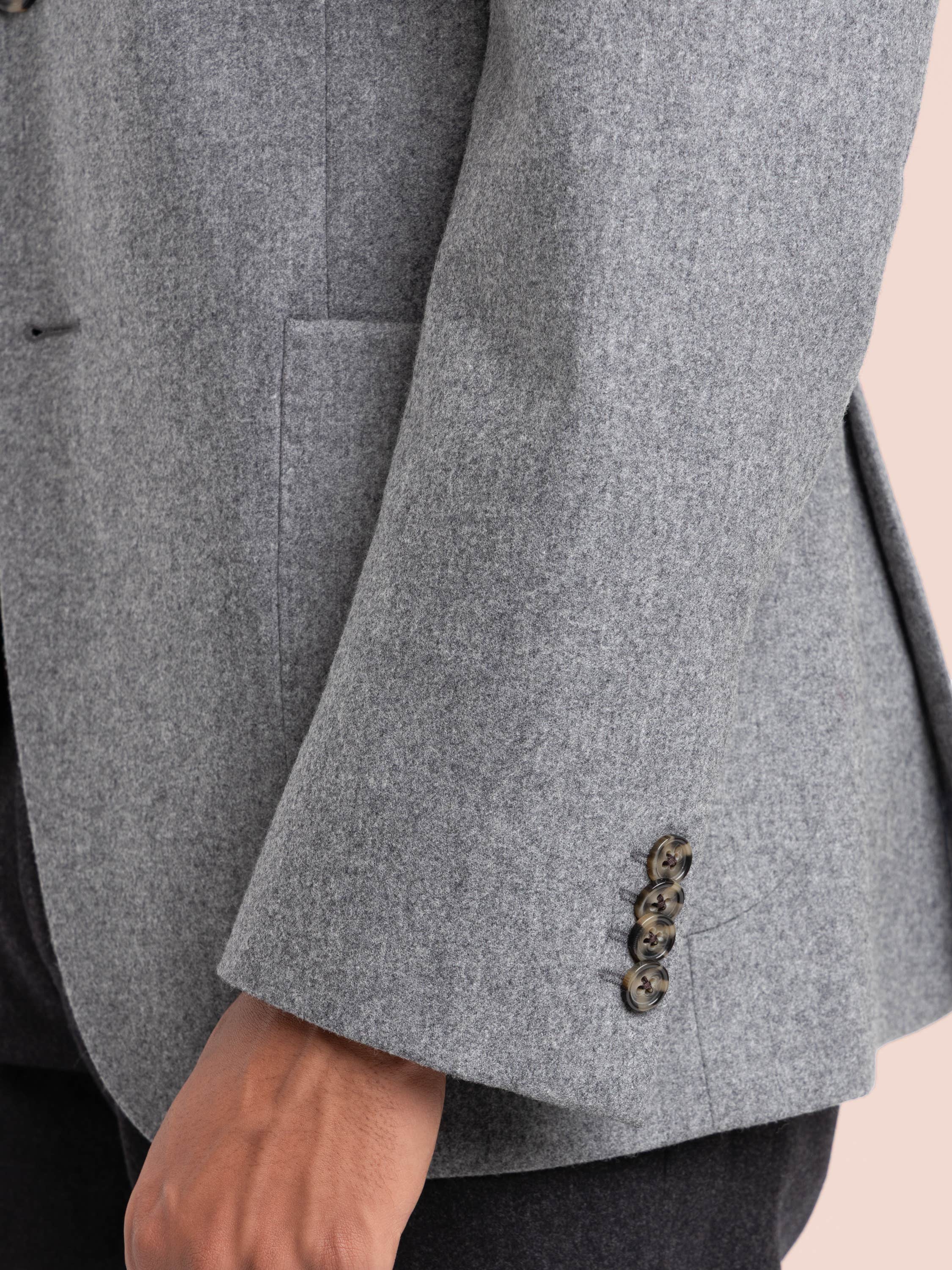 Grey Wool Sport Jacket