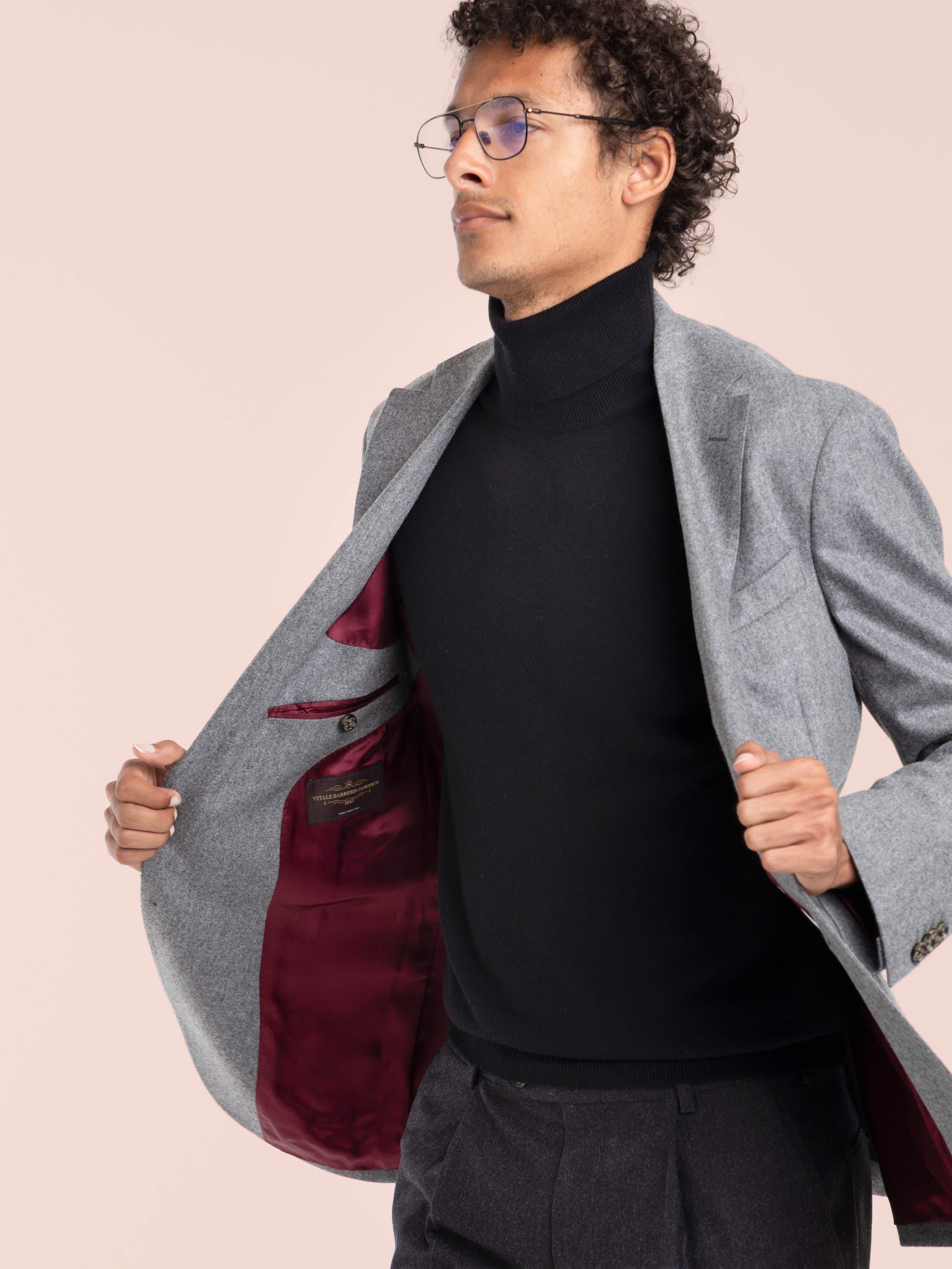 Grey Wool Sport Jacket