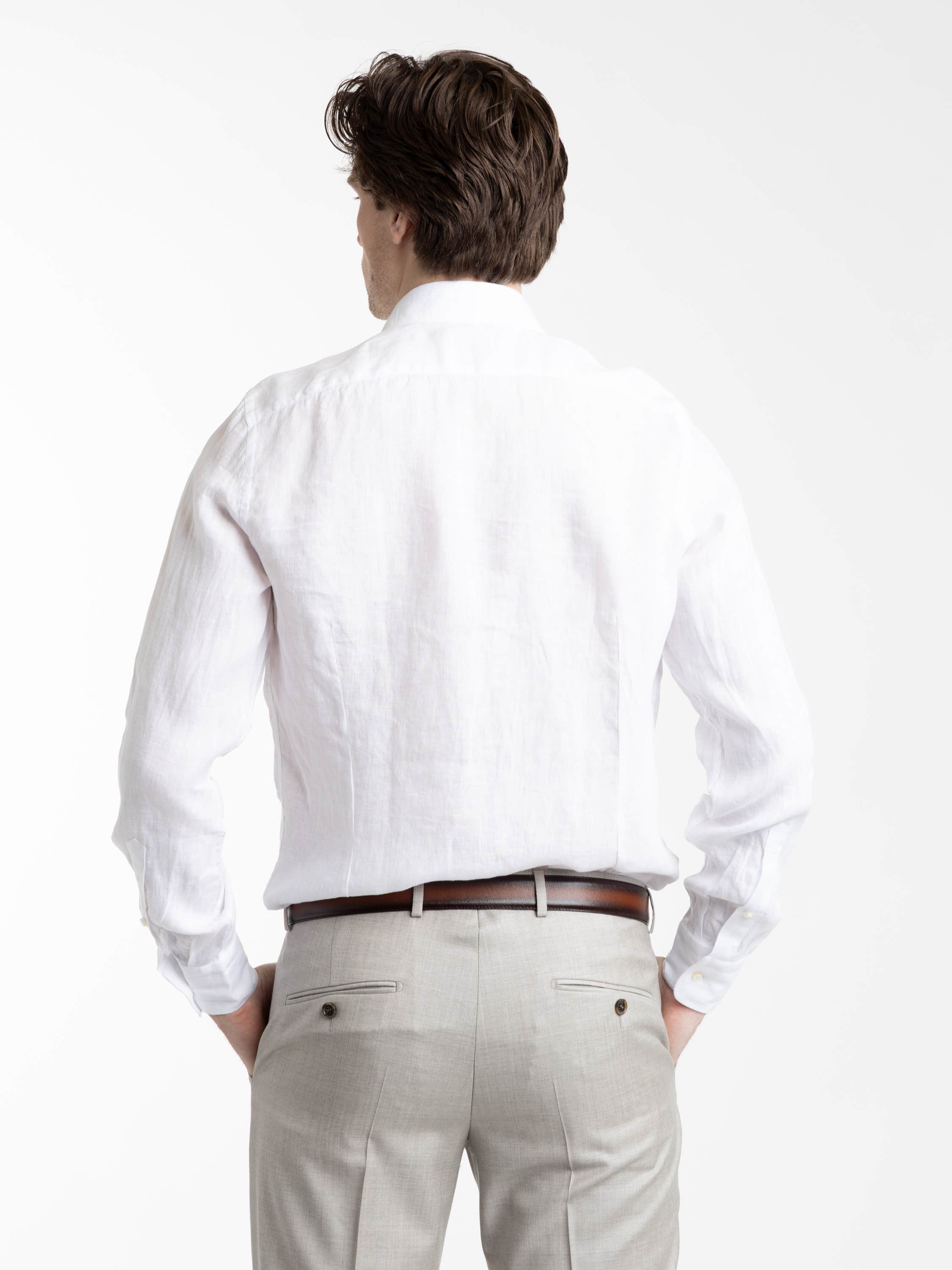 White Premium Linen Shirt