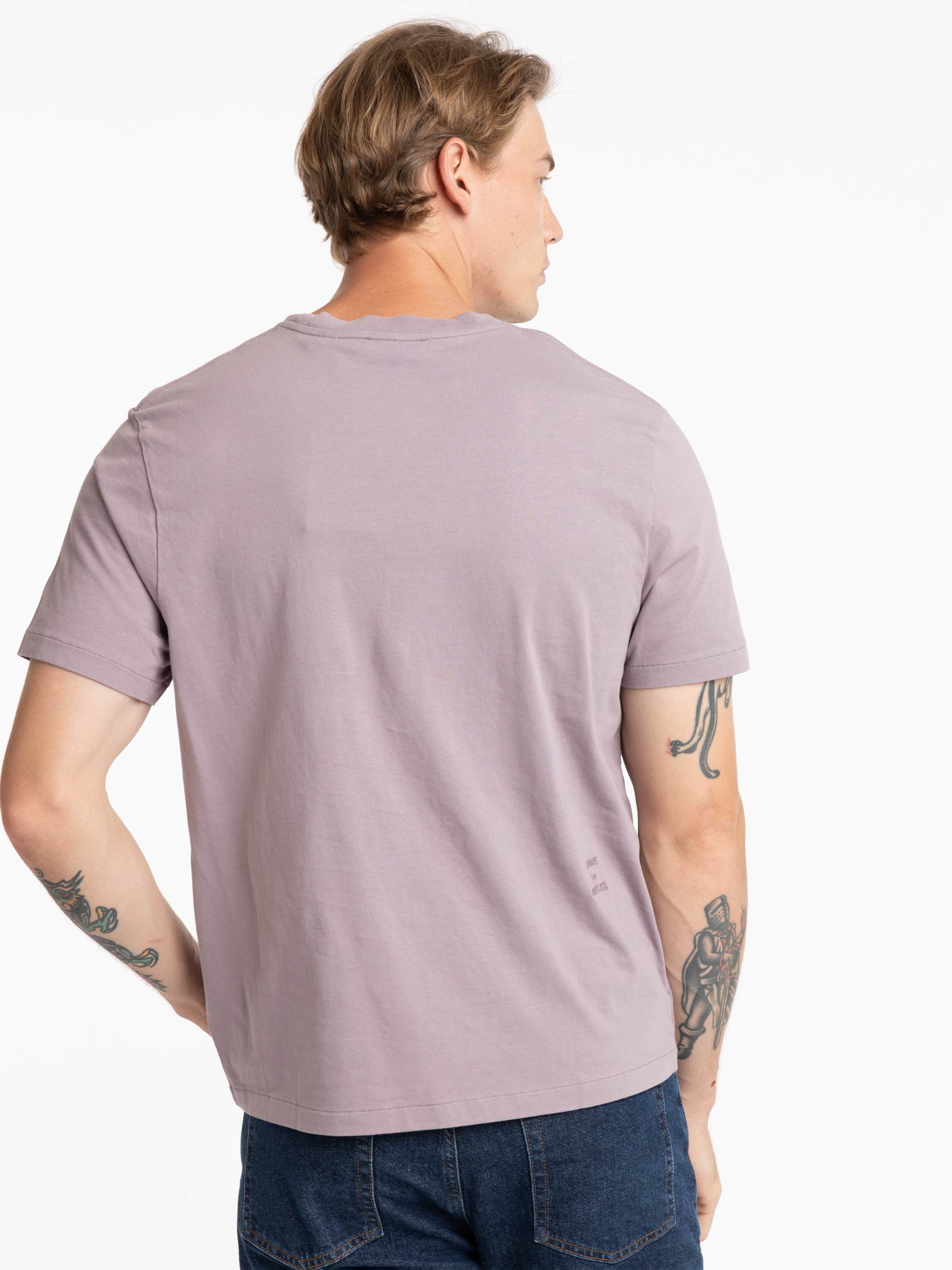 Lavendar Cotton Logo Tee