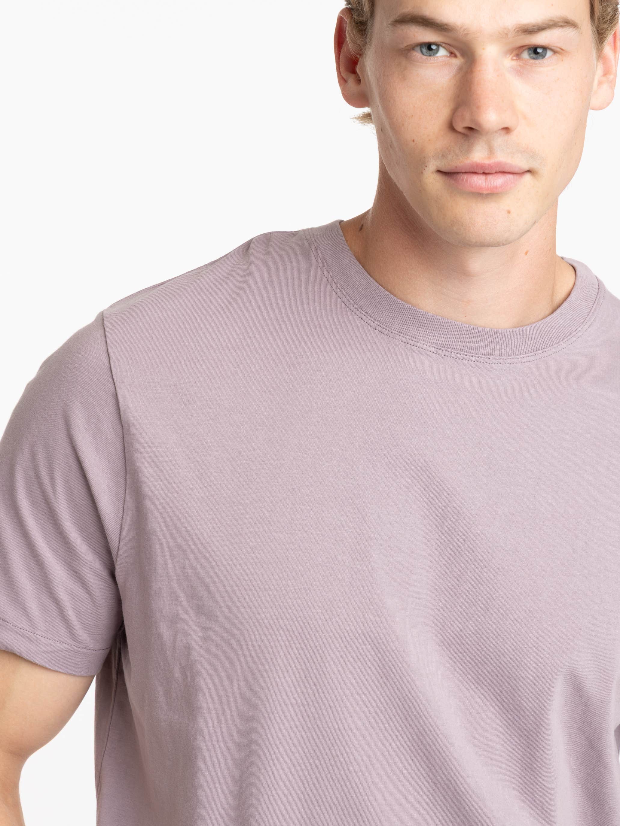 Lavendar Cotton Logo Tee