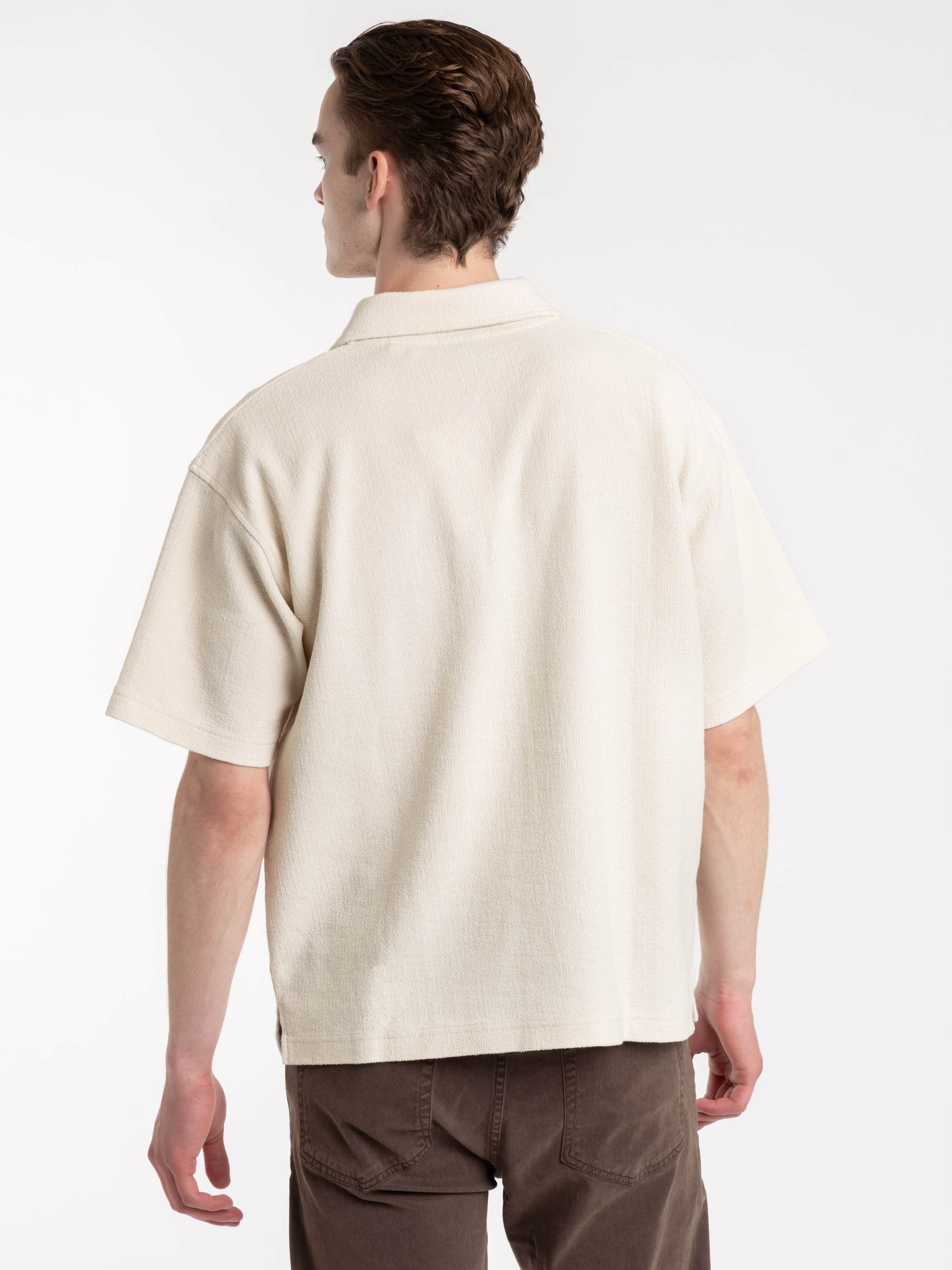 Light Stone Textured Polo